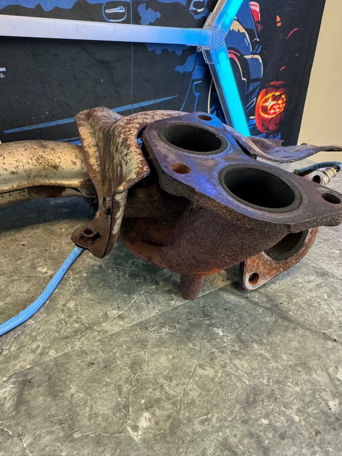 2002-2007 Subaru Impreza WRX STi Exhaust OEM Manifold Headers USDM Ej205 Ej255 Turbo