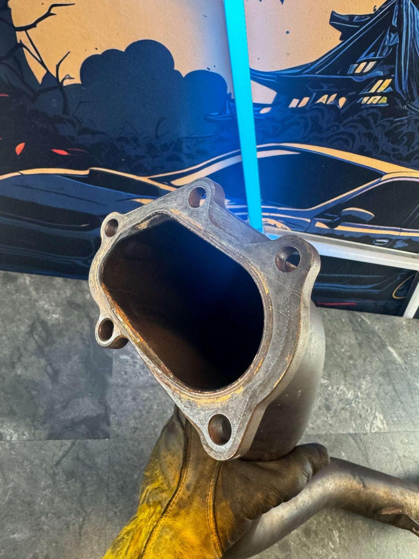 2008-2014 Subaru WRX STi Cobb Tuning GESi 3-Inch High Flow Catted Dual Bung Downpipe