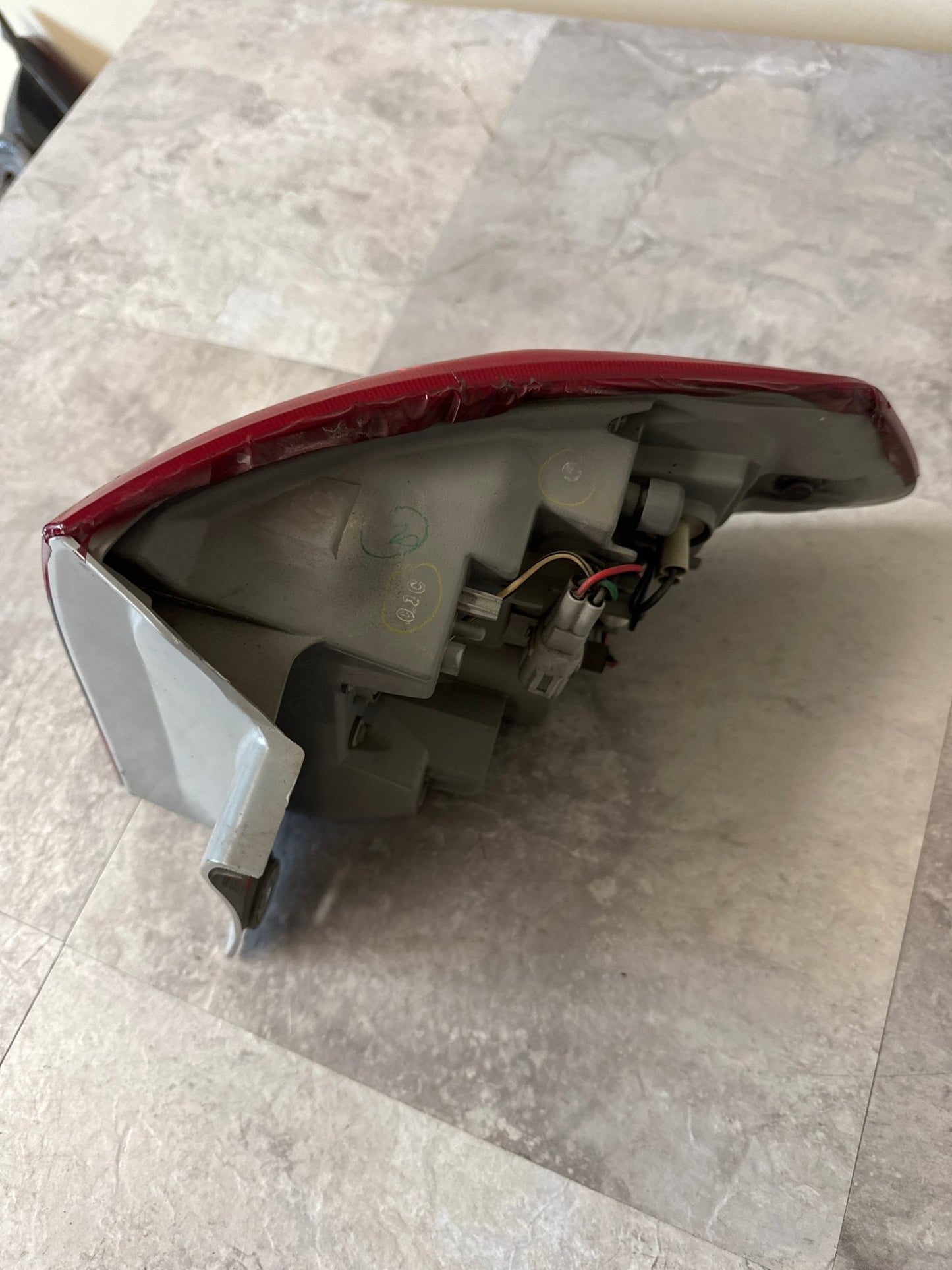 2008-2014 Subaru WRX STi Hatch Wagon Left Rear Outer Tail Light Assembly Wrapped