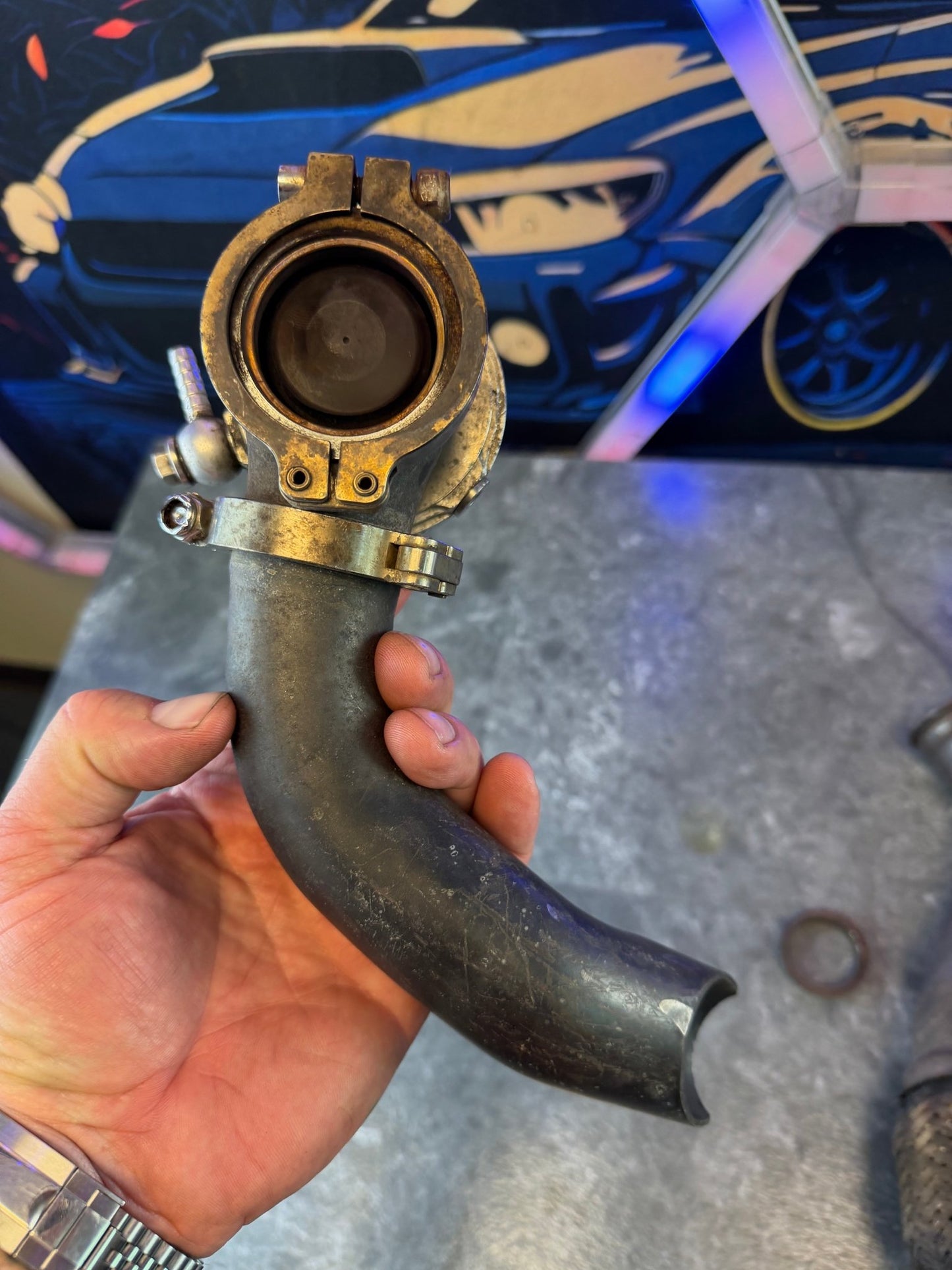 PLM EWG kit Subaru wrx & STi tial 38 mm mvs wastegate 2 bolt kit external