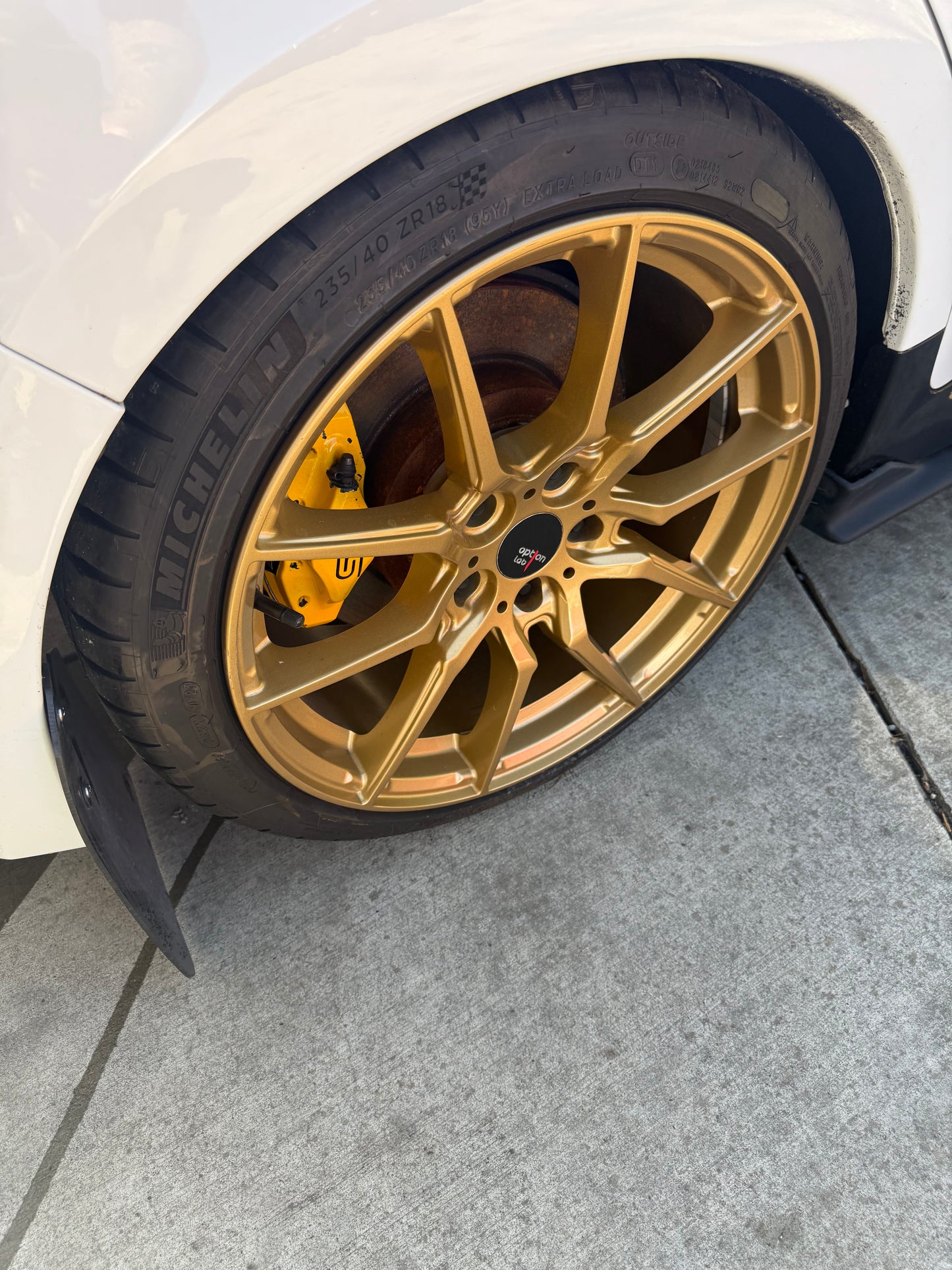 OPTION LAB 5 x 114 R 716 wheels rims for 2005-2021 STi & 2015 - 2021 WRX 235/35R18 18x9.5 +35