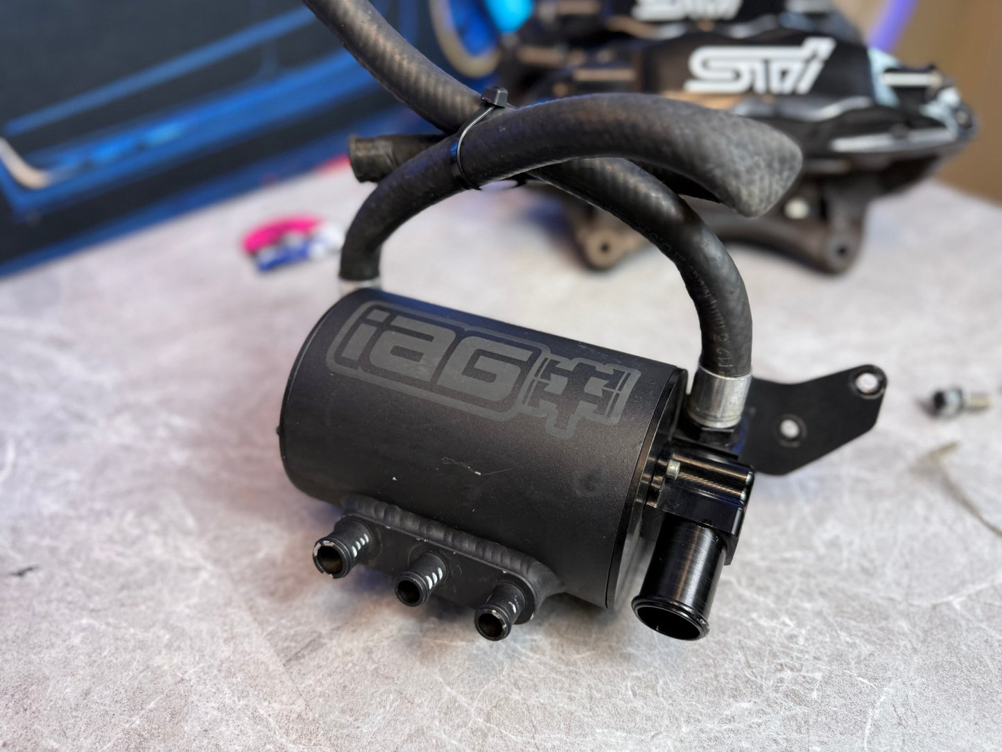 IAG performance AOS air oil separator v2 COMP 08-21 STi & wrx ej257 ej255