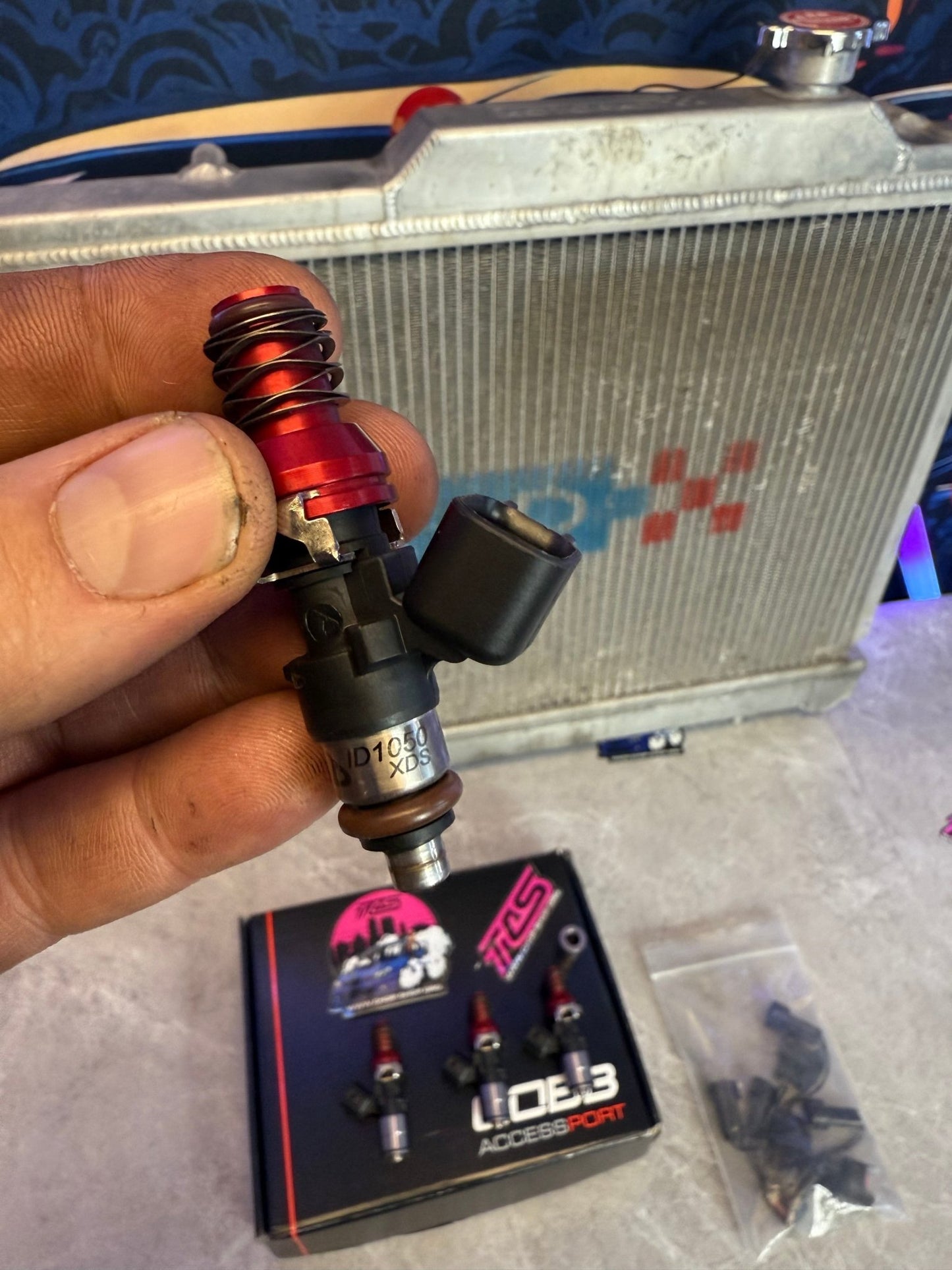 ID 1050 1050x 1050xds XDS top feed fuel injectors Subaru STi & wrx e85 Cobb flex fuel ethanol