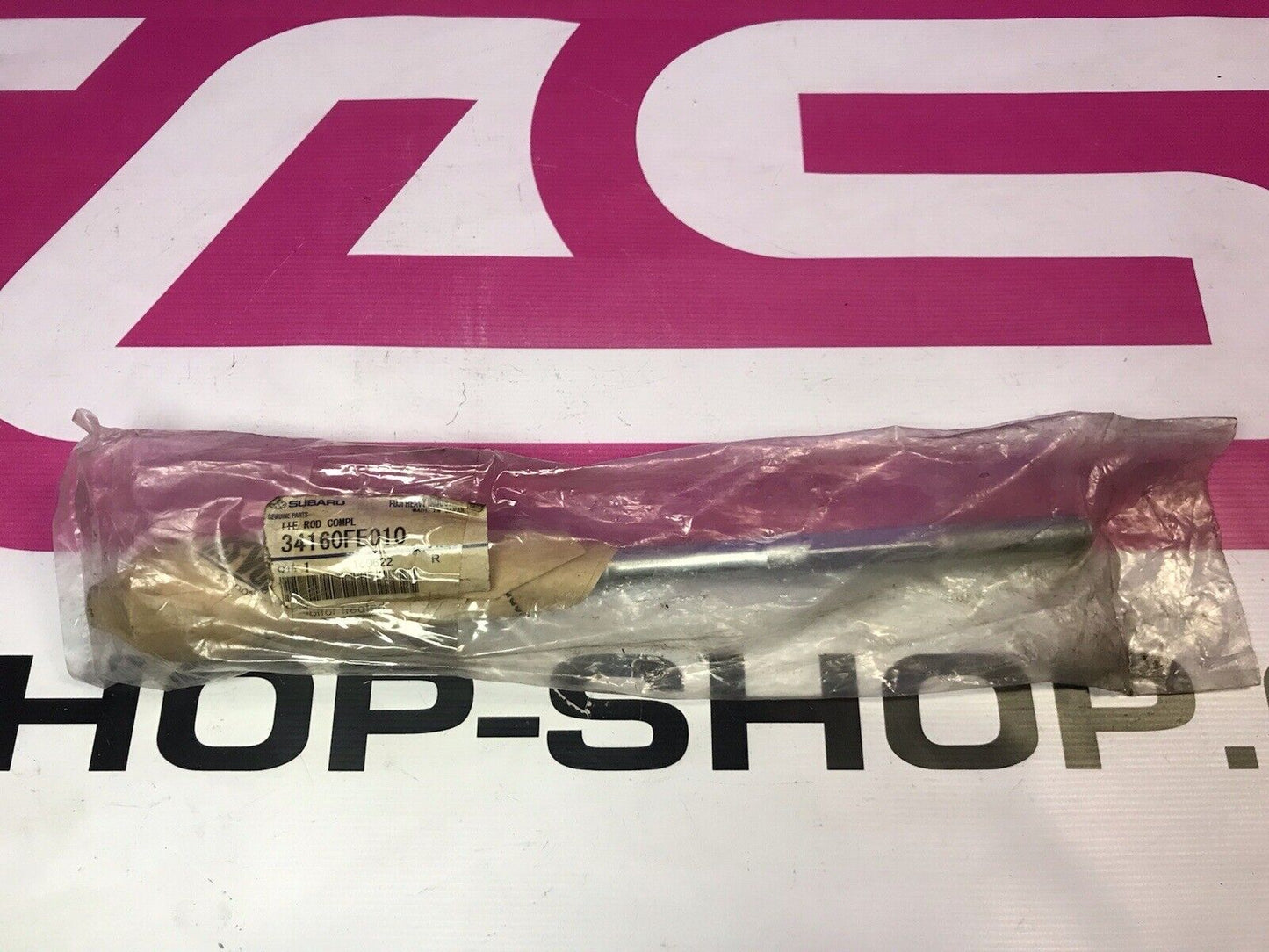 OEM Subaru Steering Tie Rod End Tie Rod Complete Gear Box (Left) 02 Impreza/WRX
