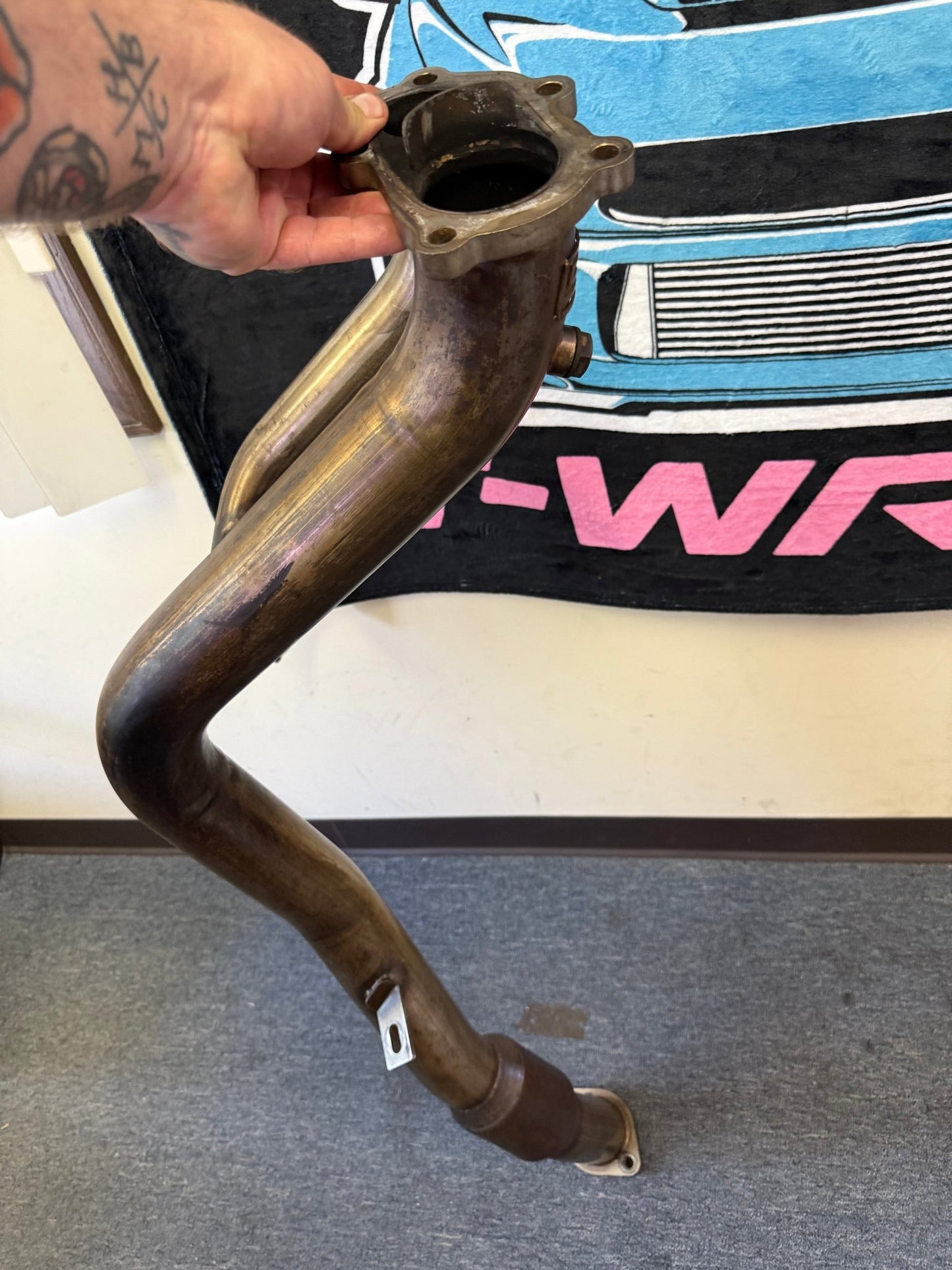 Grimmspeed downpipe 08-21 STi & 08-14 Subaru wrx ej255 ej257 catted legacy gt forester xt