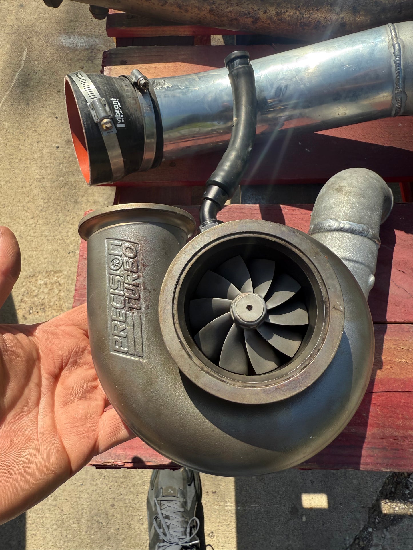 800 + HORSEPOWER rotated turbo kit 08-14 Subaru STi ej257 precision 6466 Gen 2 billet ball bearing AMS AGP ETS tial