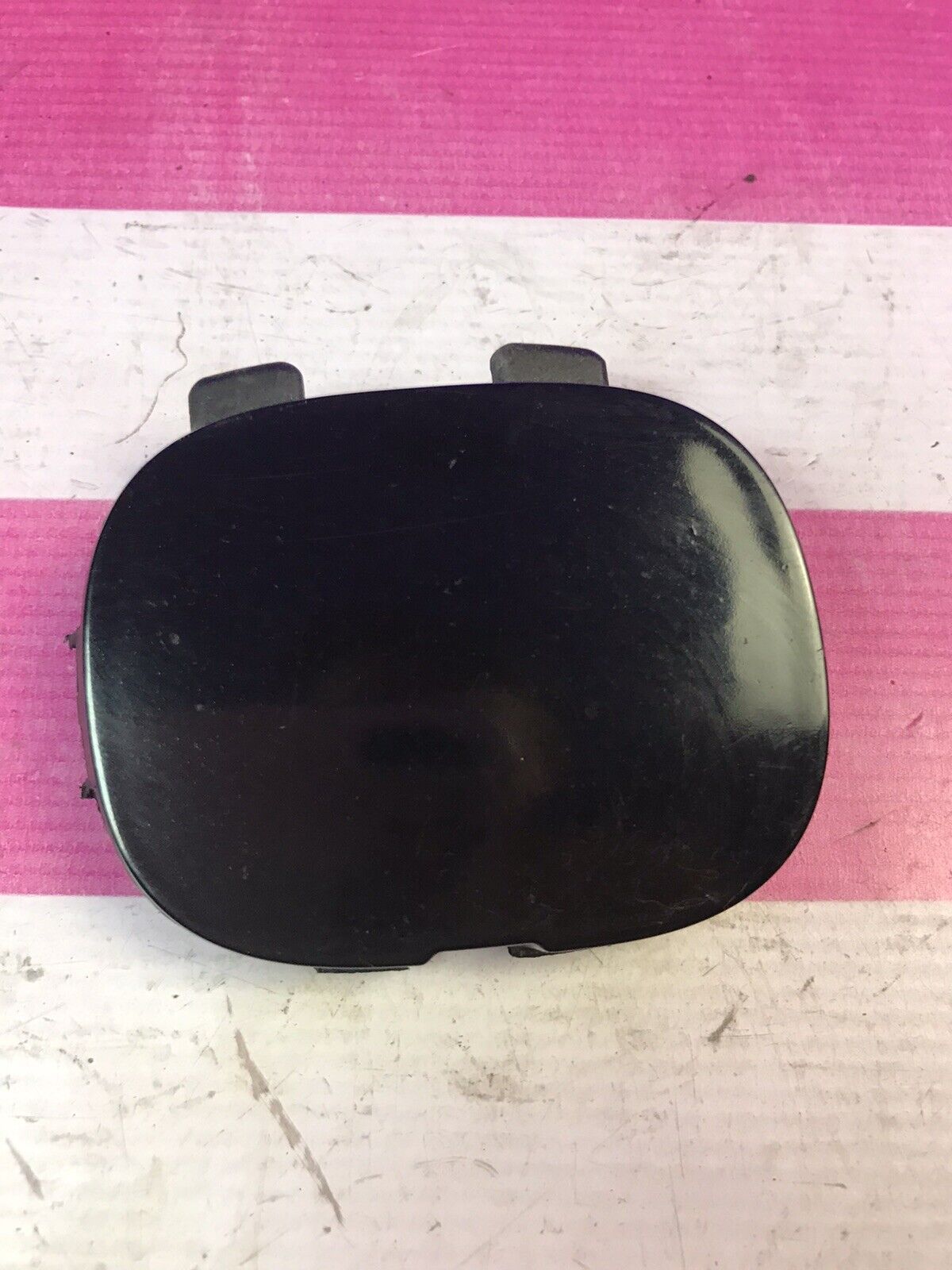 2006-2007 Subaru Impreza Front Bumper Tow Hook Eye Cover OEM Black 55552FE010