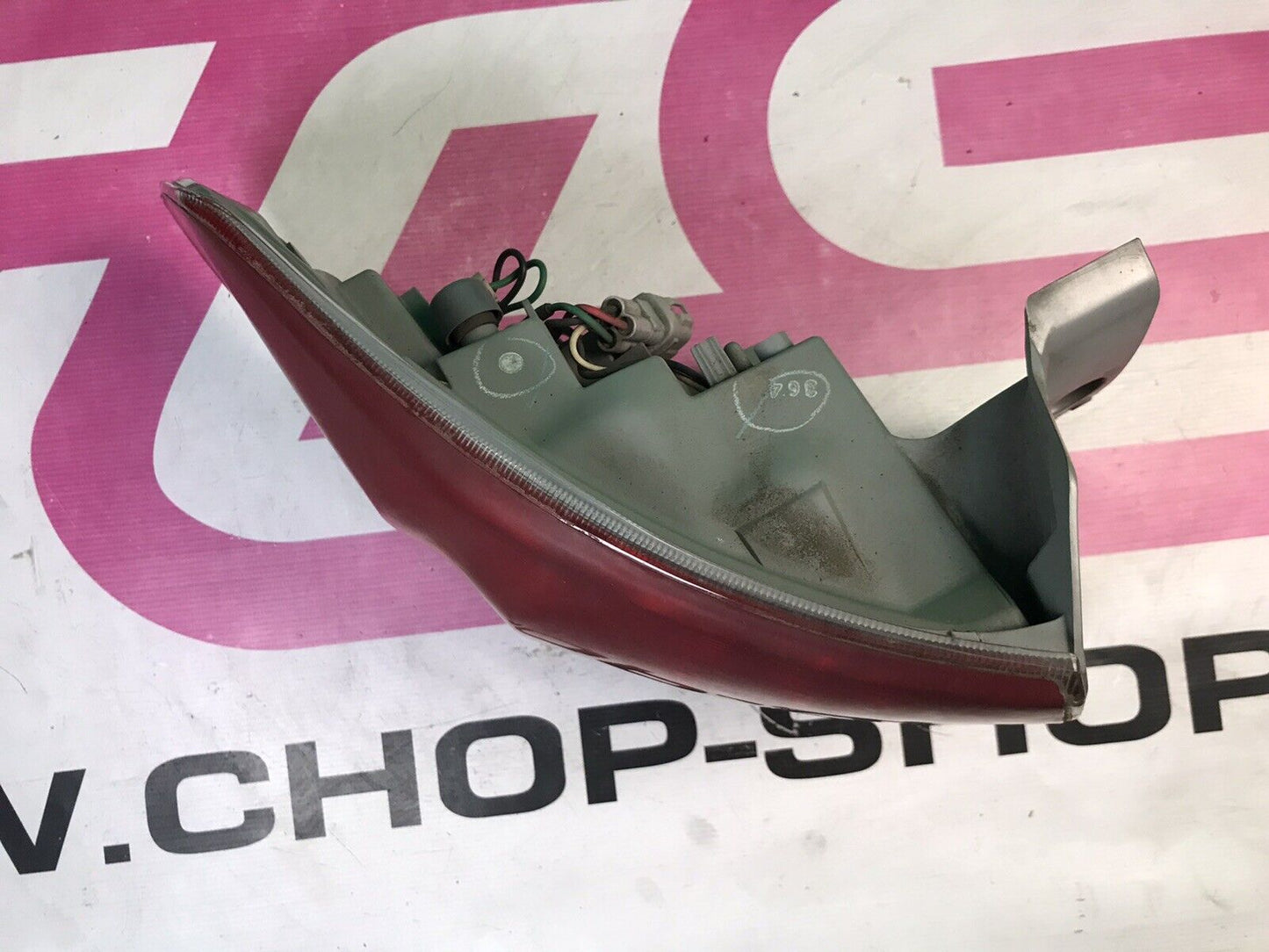 2008-2014 Subaru WRX STi Hatch Wagon Left Rear Outer Tail Light Assembly SMOKED