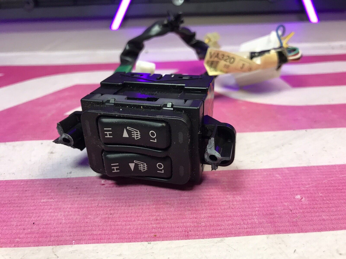 OEM 15-19 Subaru WRX STi Seat Heater Switch w Wiring