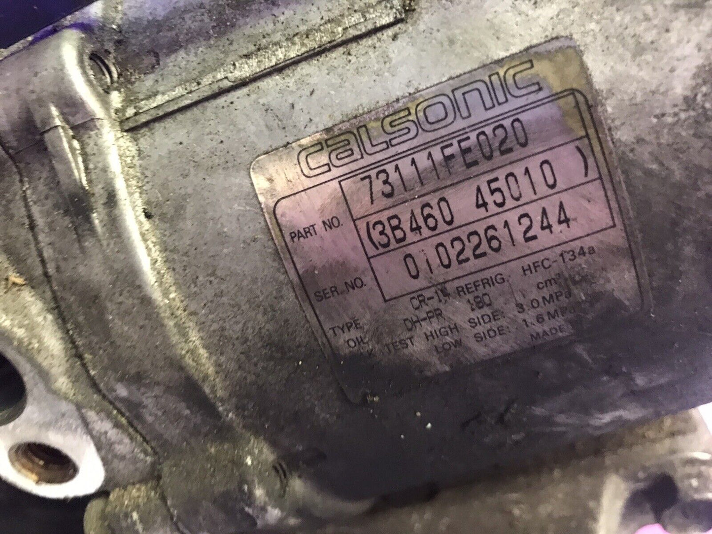 2002 Subaru Impreza WRX AC Compressor 73111FE020