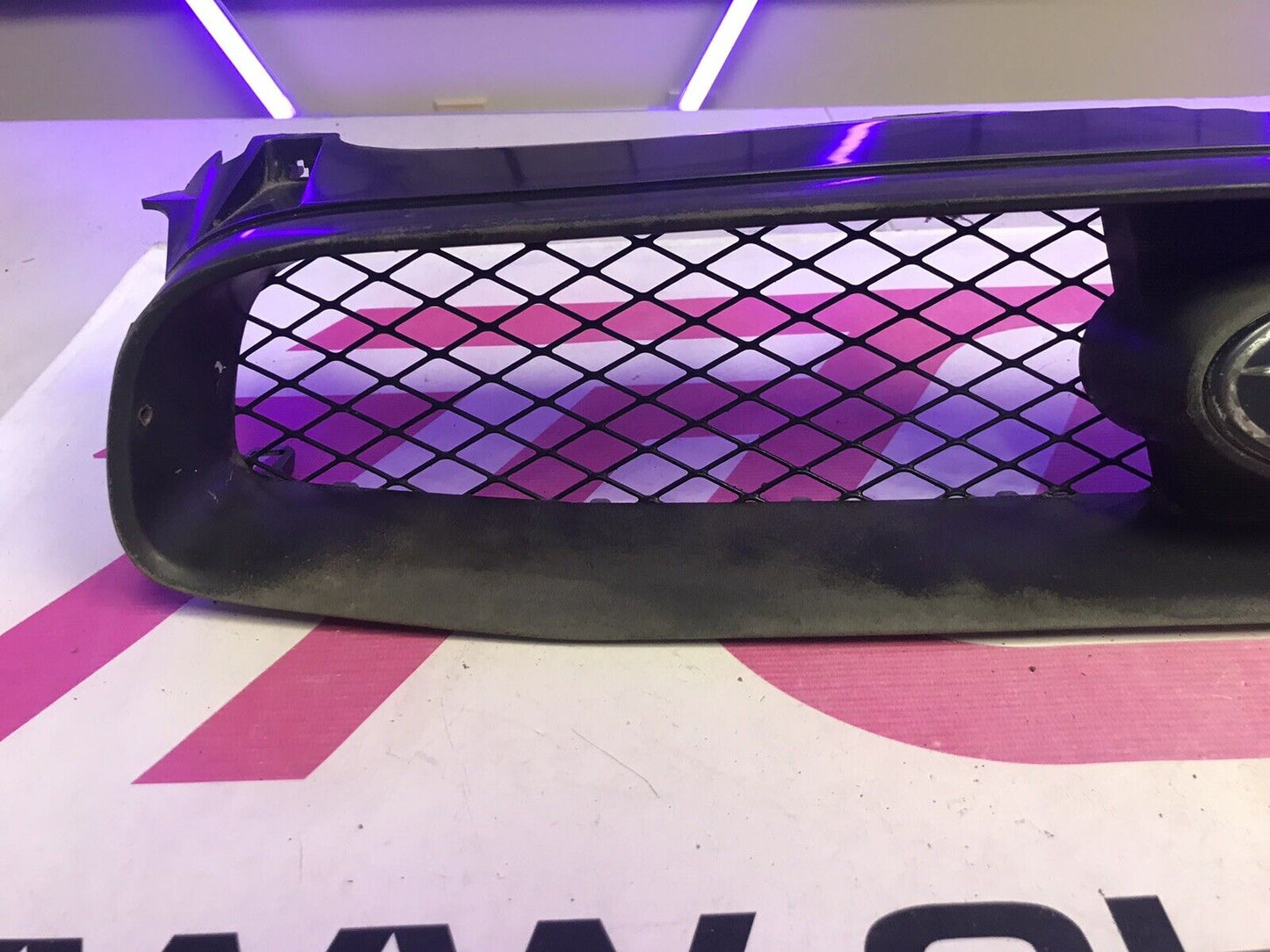 OEM 04-05 Subaru WRX STi Blobeye Front Grille Assembly 91121FE120 91121FE110
