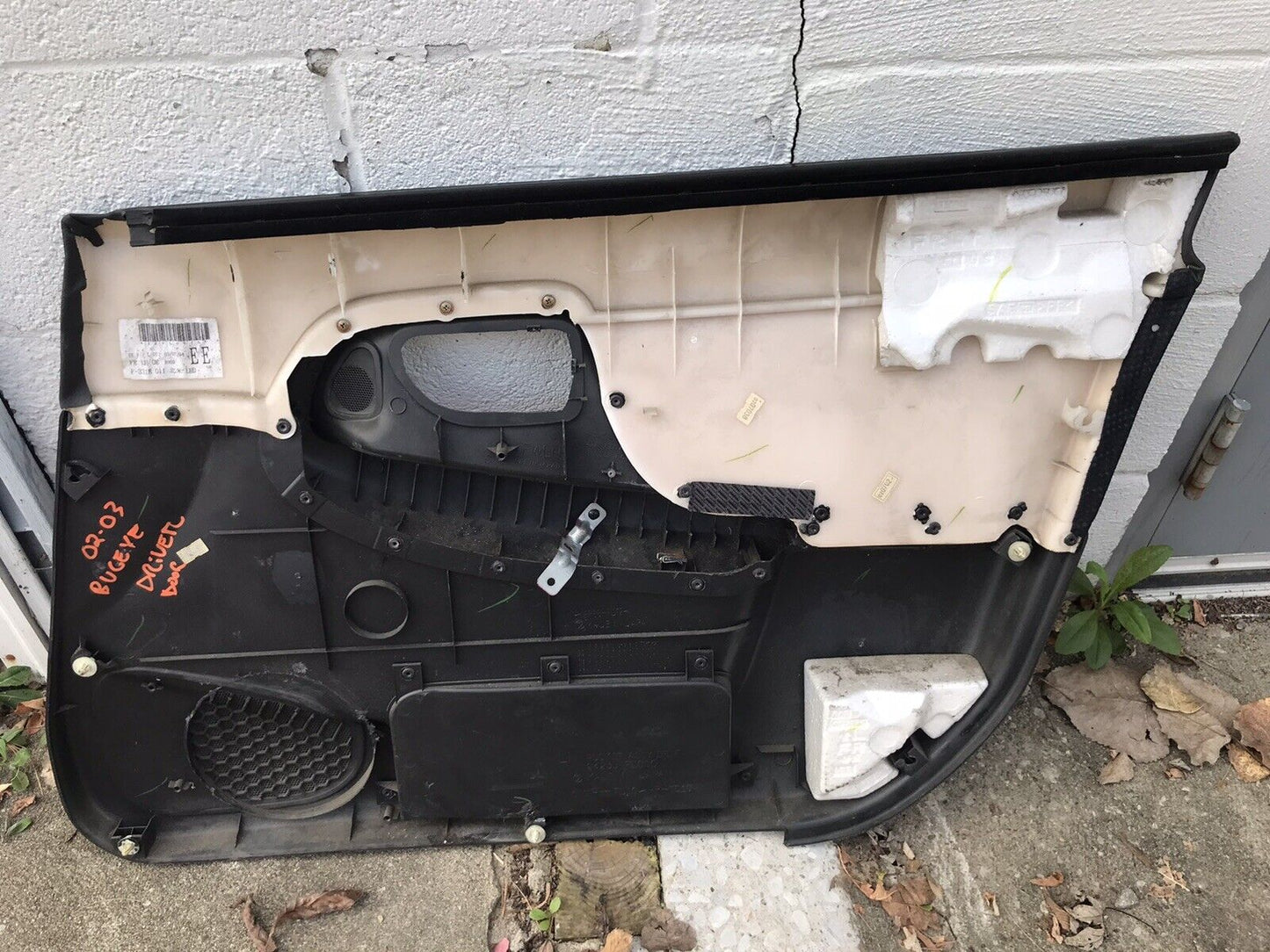 OEM 02-03 Subaru Impreza WRX Front LH Driver Side Door Panel
