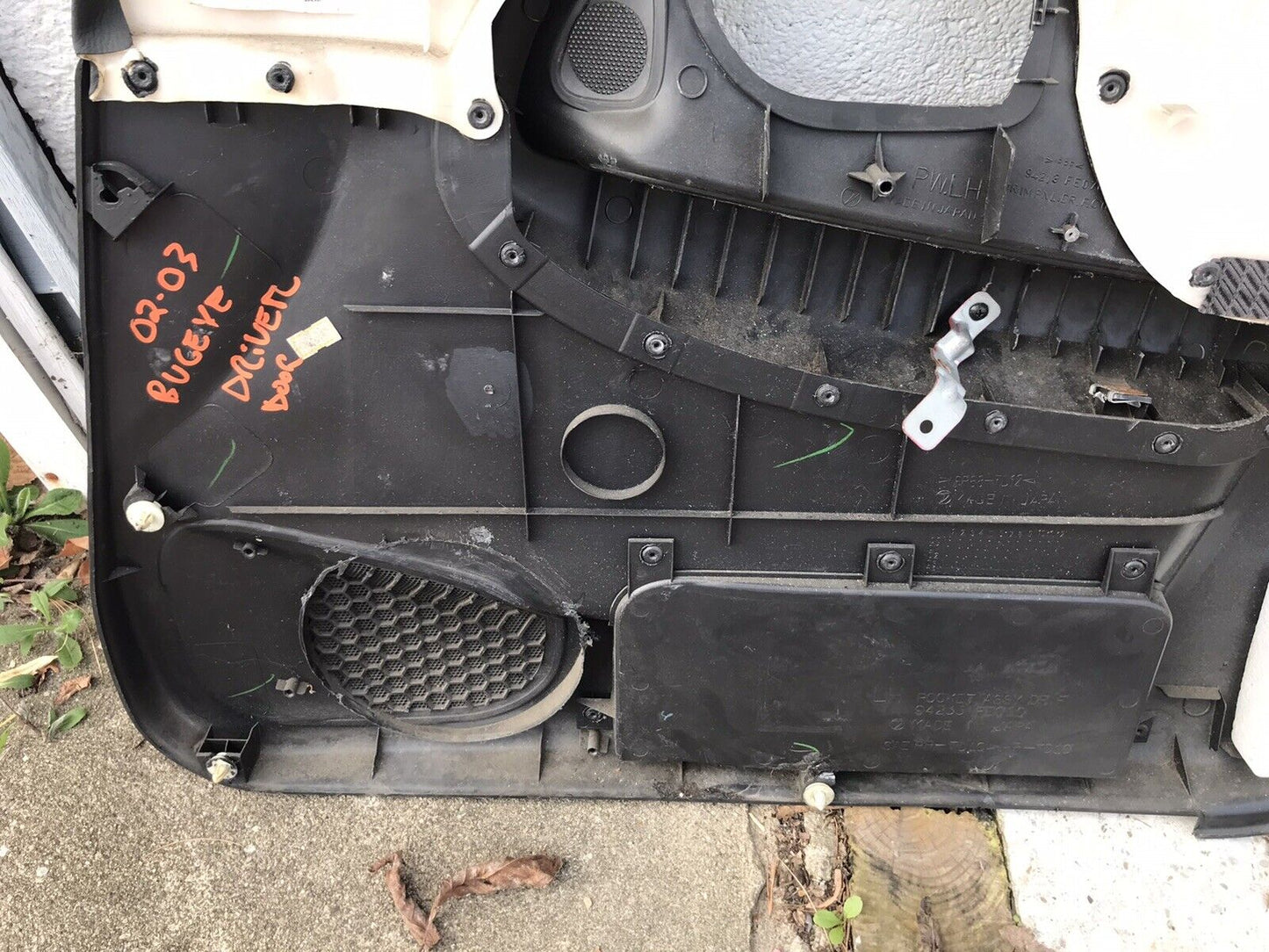 OEM 02-03 Subaru Impreza WRX Front LH Driver Side Door Panel