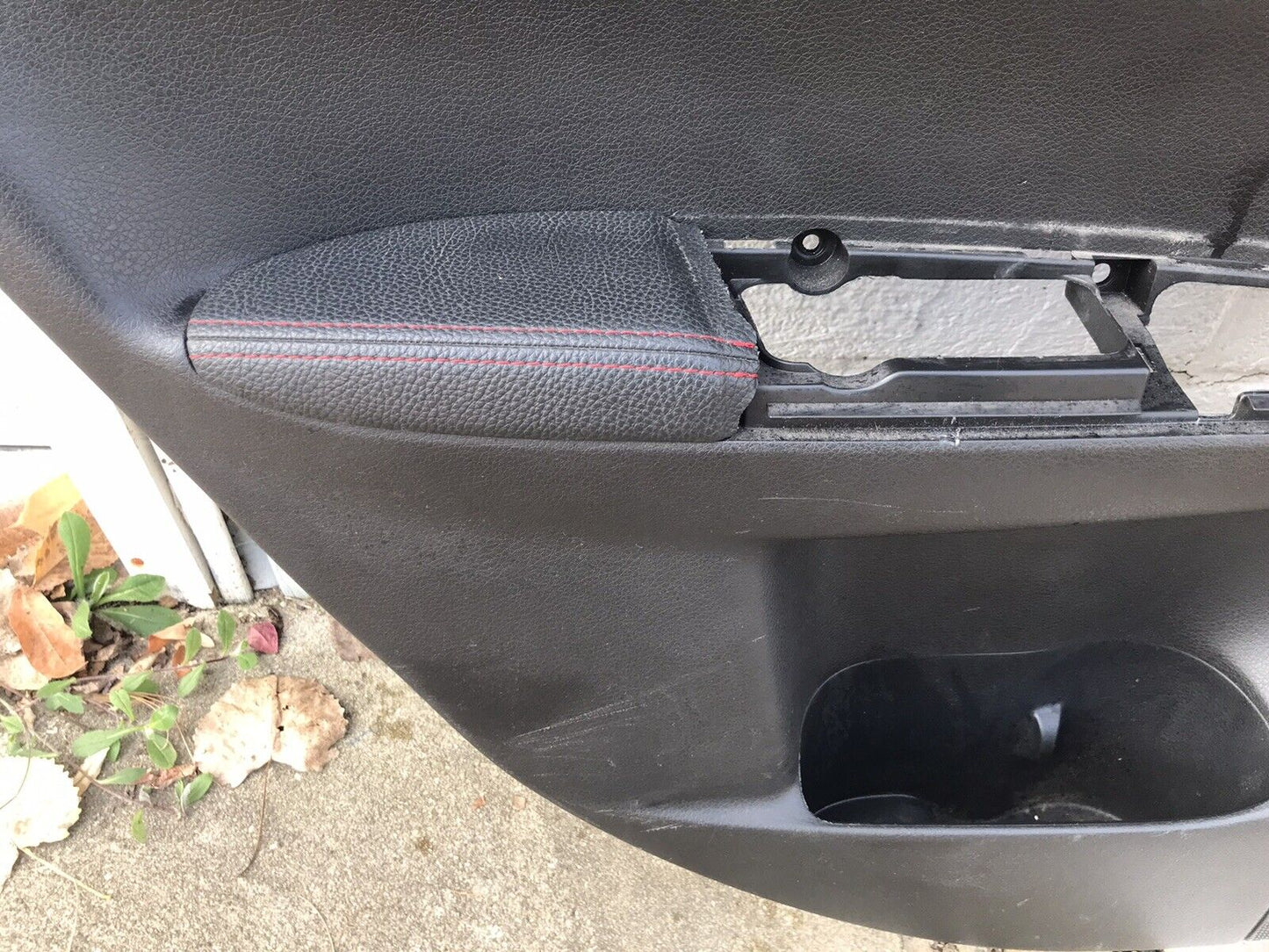 OEM 08-14 Subaru Impreza WRX STi Rear LH Driver Side Door Panel