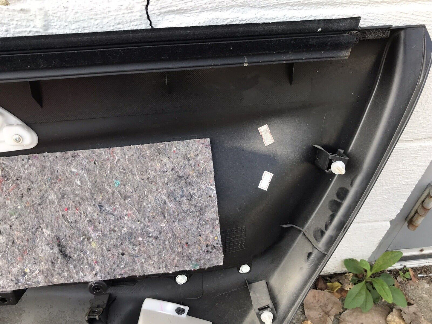 OEM 08-14 Subaru Impreza WRX STi Rear LH Driver Side Door Panel