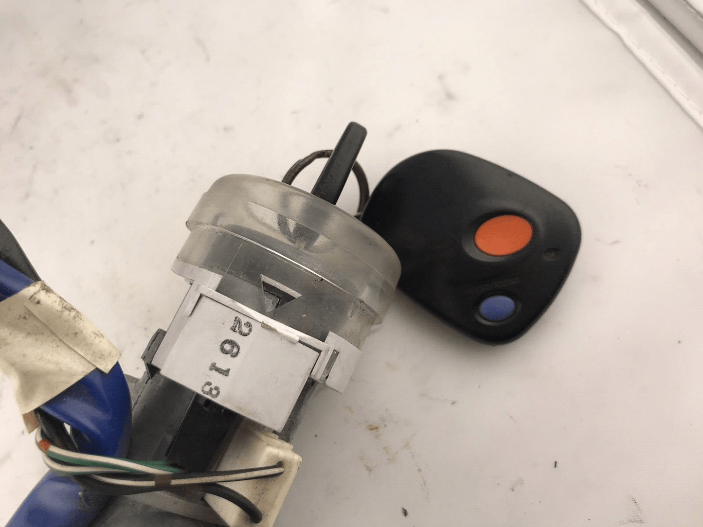 OEM 2002 Subaru Impreza WRX Ignition Cylinder w Key Fob