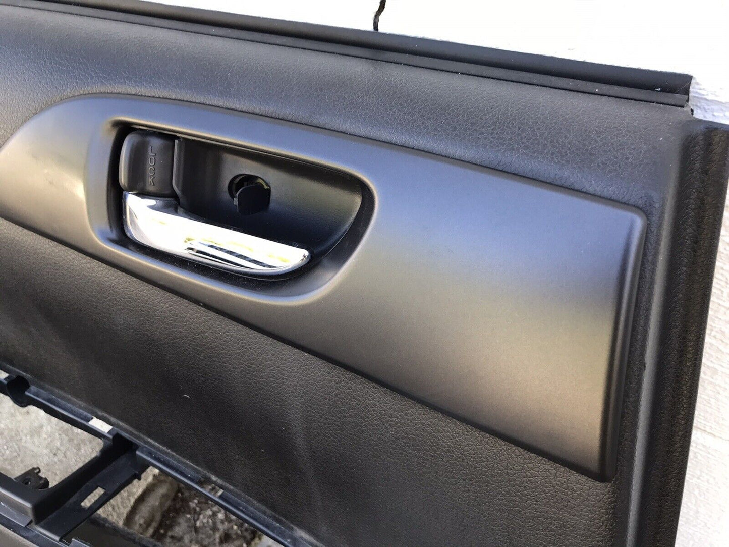 OEM 08-14 Subaru Impreza WRX STi Rear LH Driver Side Door Panel