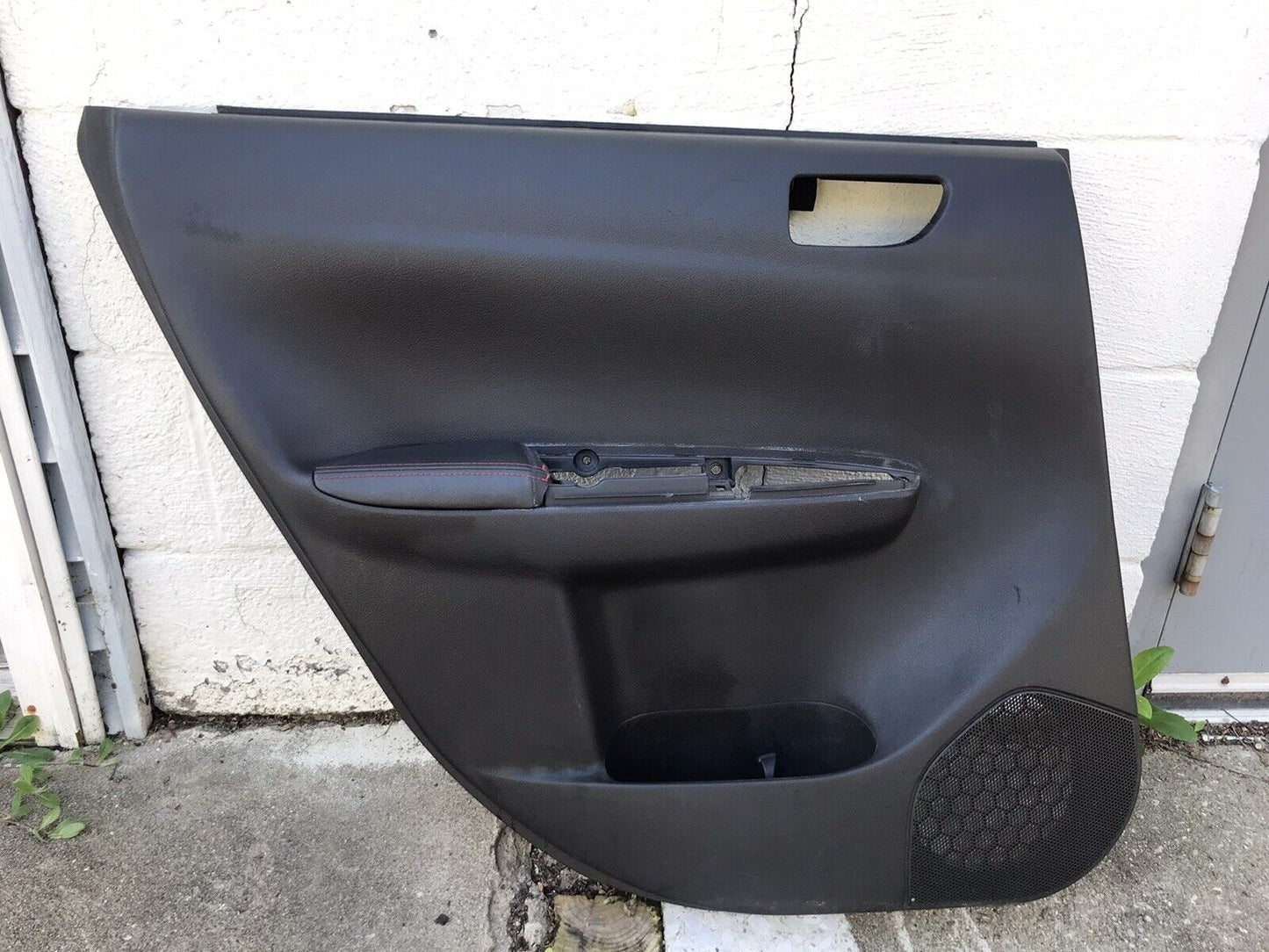 OEM 08-14 Subaru Impreza WRX STi Rear LH Driver Side Door Panel
