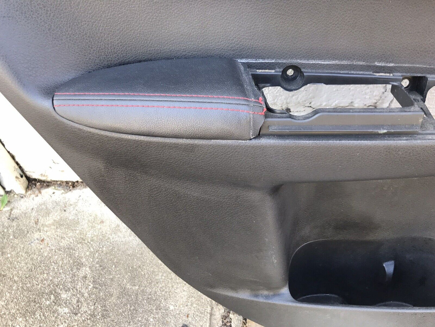 OEM 08-14 Subaru Impreza WRX STi Rear LH Driver Side Door Panel