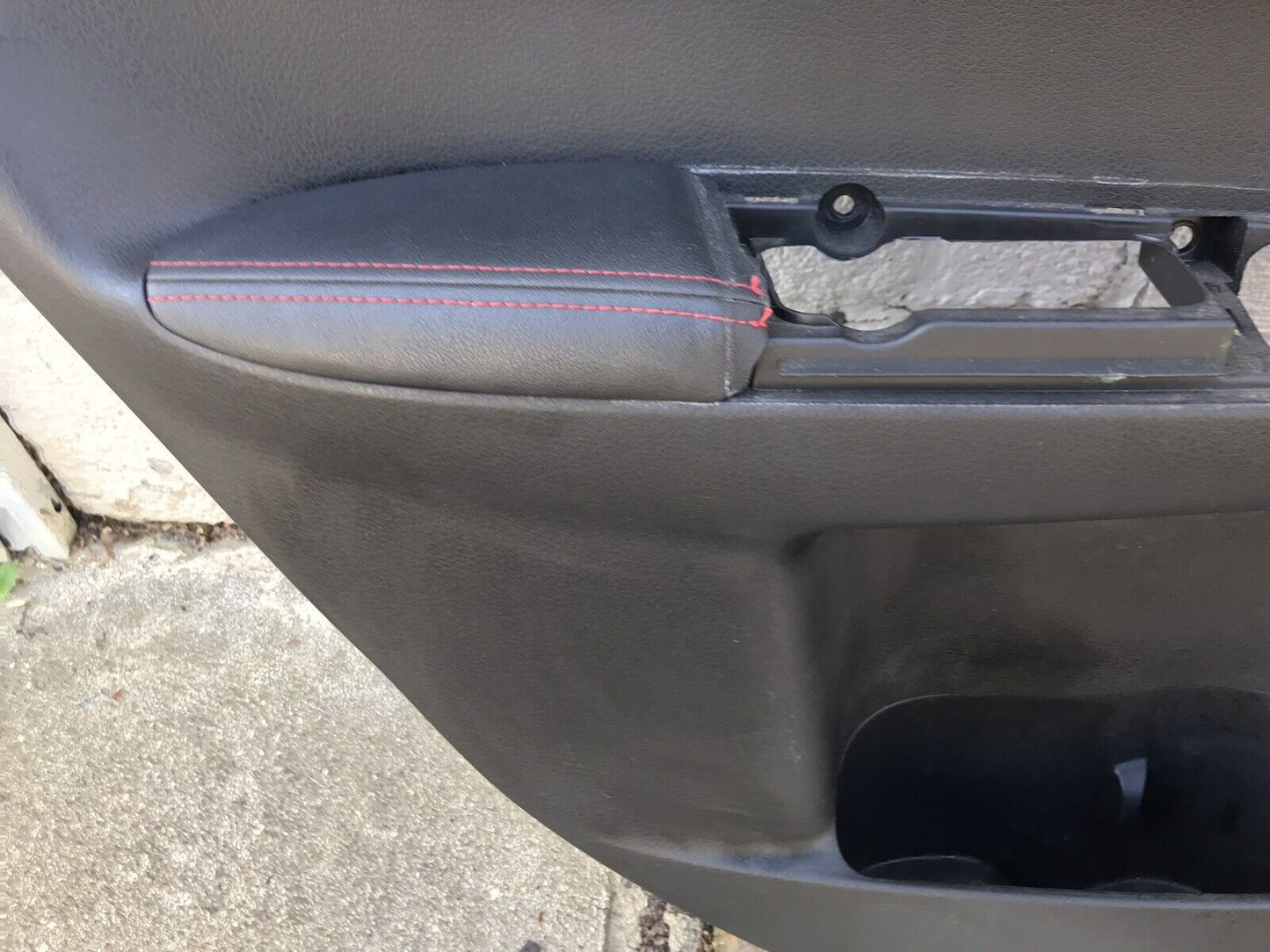 OEM 08-14 Subaru Impreza WRX STi Rear LH Driver Side Door Panel