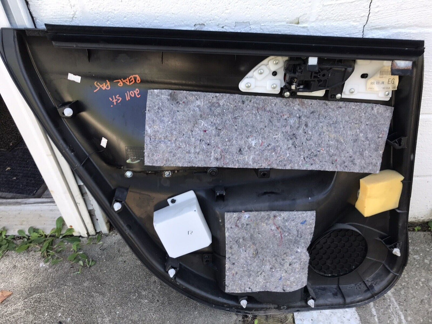 OEM 2008-2014 Subaru Impreza WRX STi Rear RH Passenger Side Door Panel
