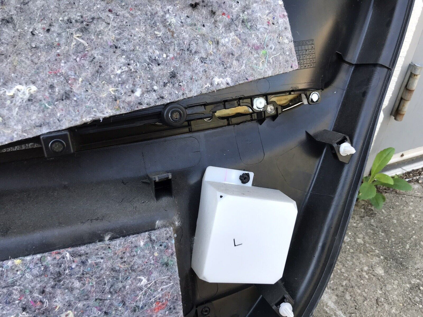 OEM 08-14 Subaru Impreza WRX STi Rear LH Driver Side Door Panel
