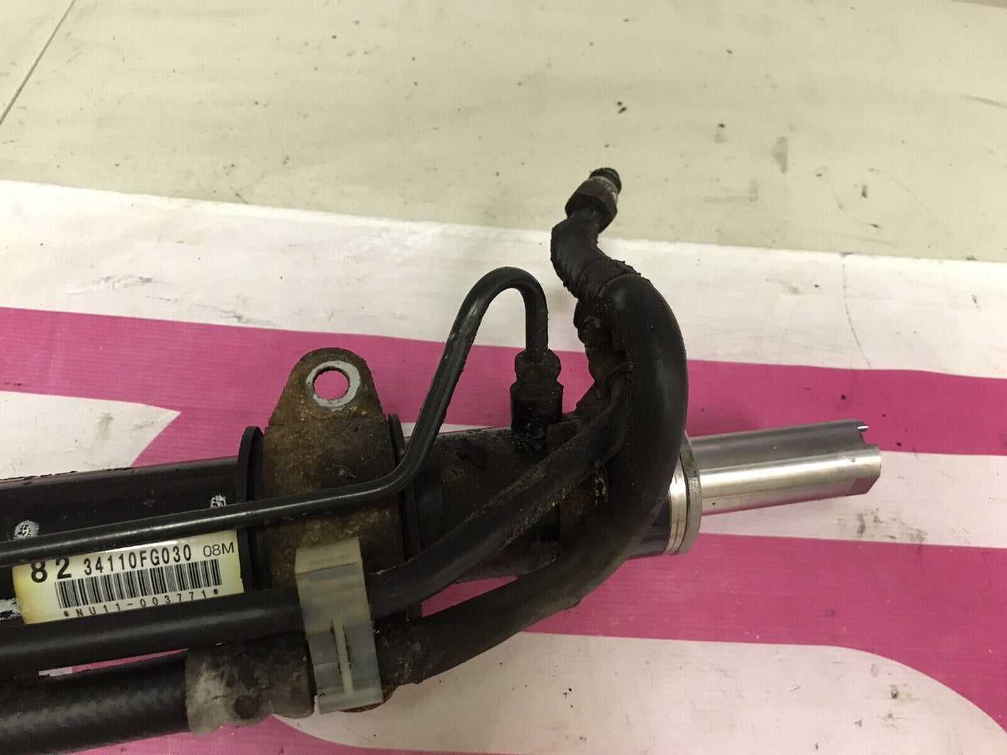 OEM 08-14 Power Steering Rack Rack and Pinion Subaru Impreza WRX STi 34110FG030