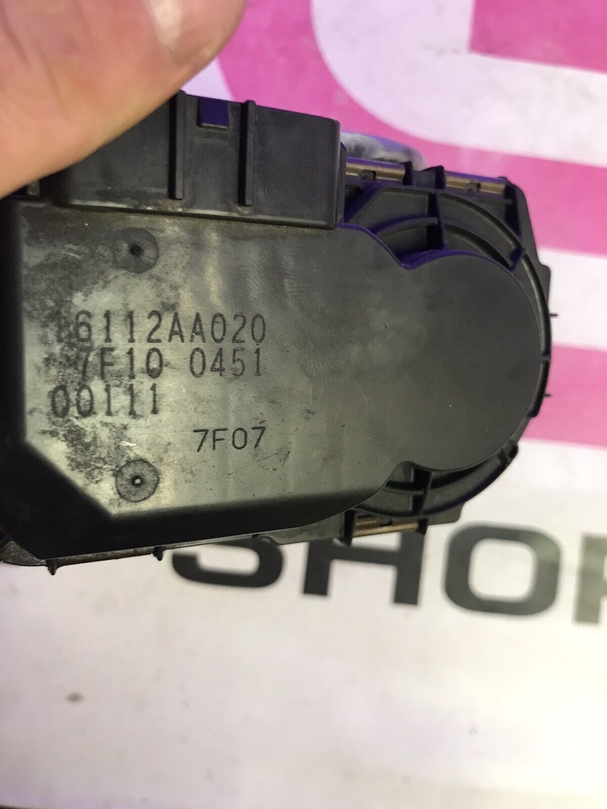 OEM 05-06 Subaru Legacy/Outback Turbo Throttle Body Assembly 16112AA020