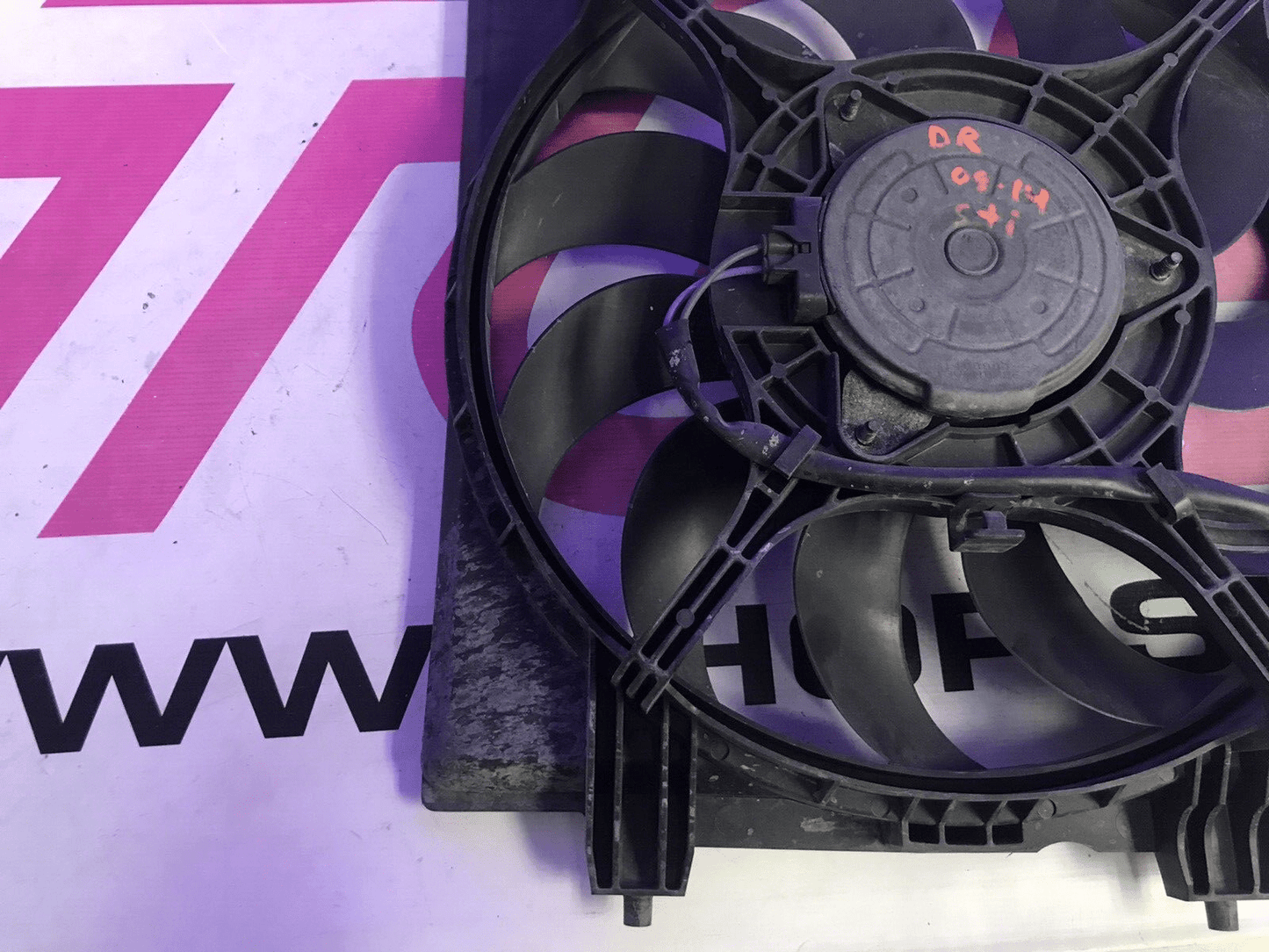 OEM 2008-2014 Subaru Impreza WRX STi Left LH Radiator Cooling Fan