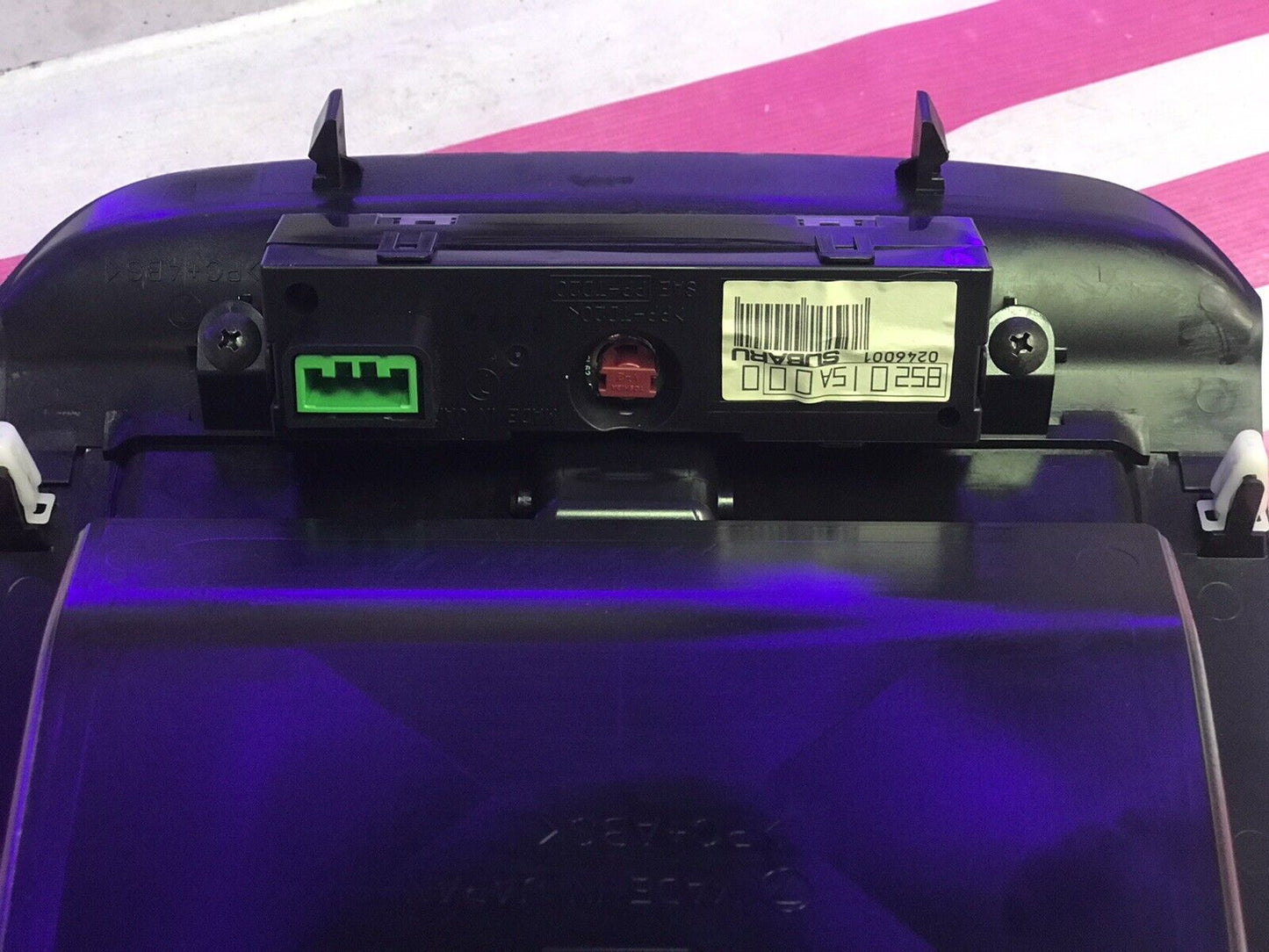 OEM 03-08 Subaru Forester Dash Storage w/ Clock 85201SA000
