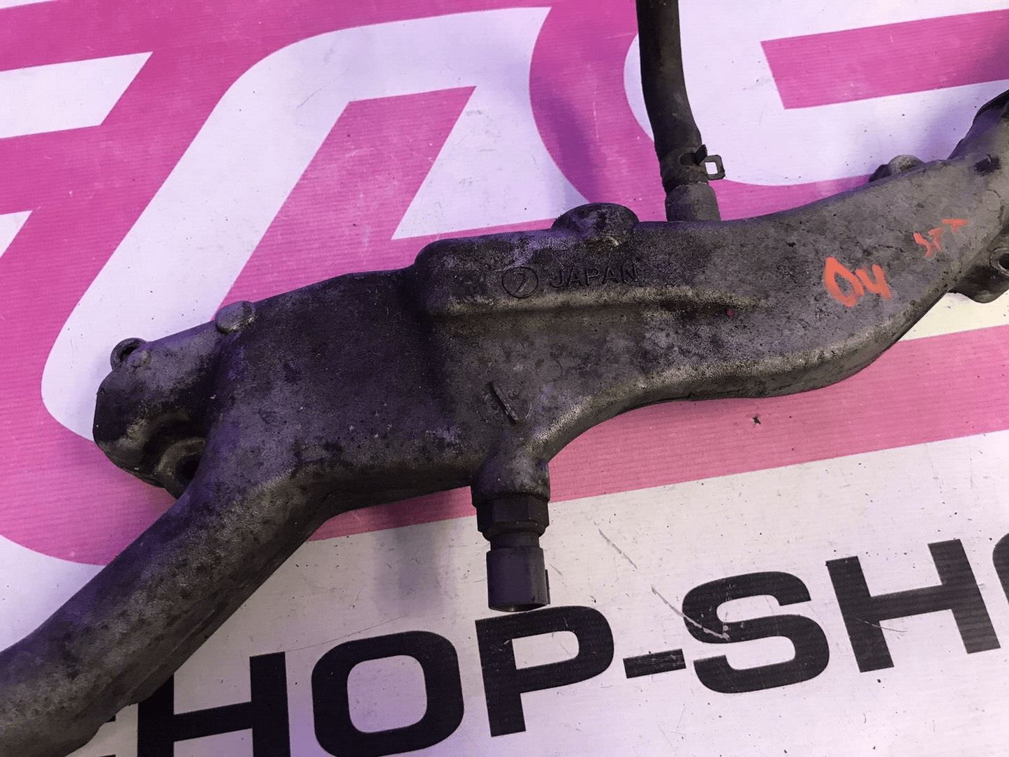 OEM 2004 Subaru WRX STi Engine Coolant Crossover Assembly