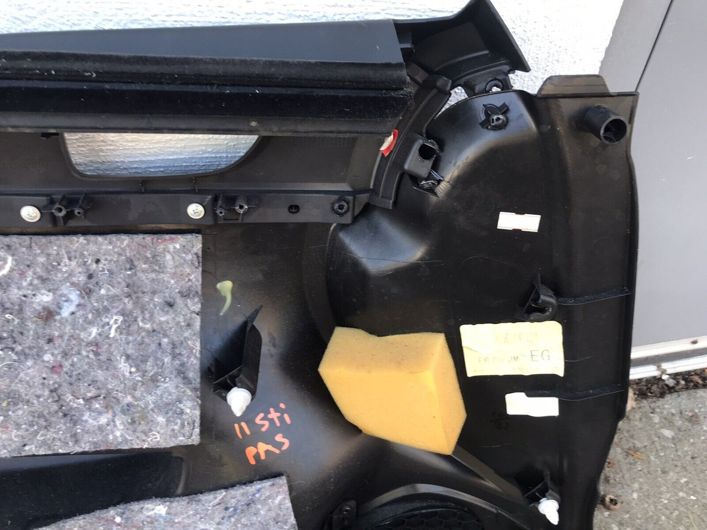 OEM Front RH Passenger Side Door Panel 2008-2014 Subaru Impreza WRX STi