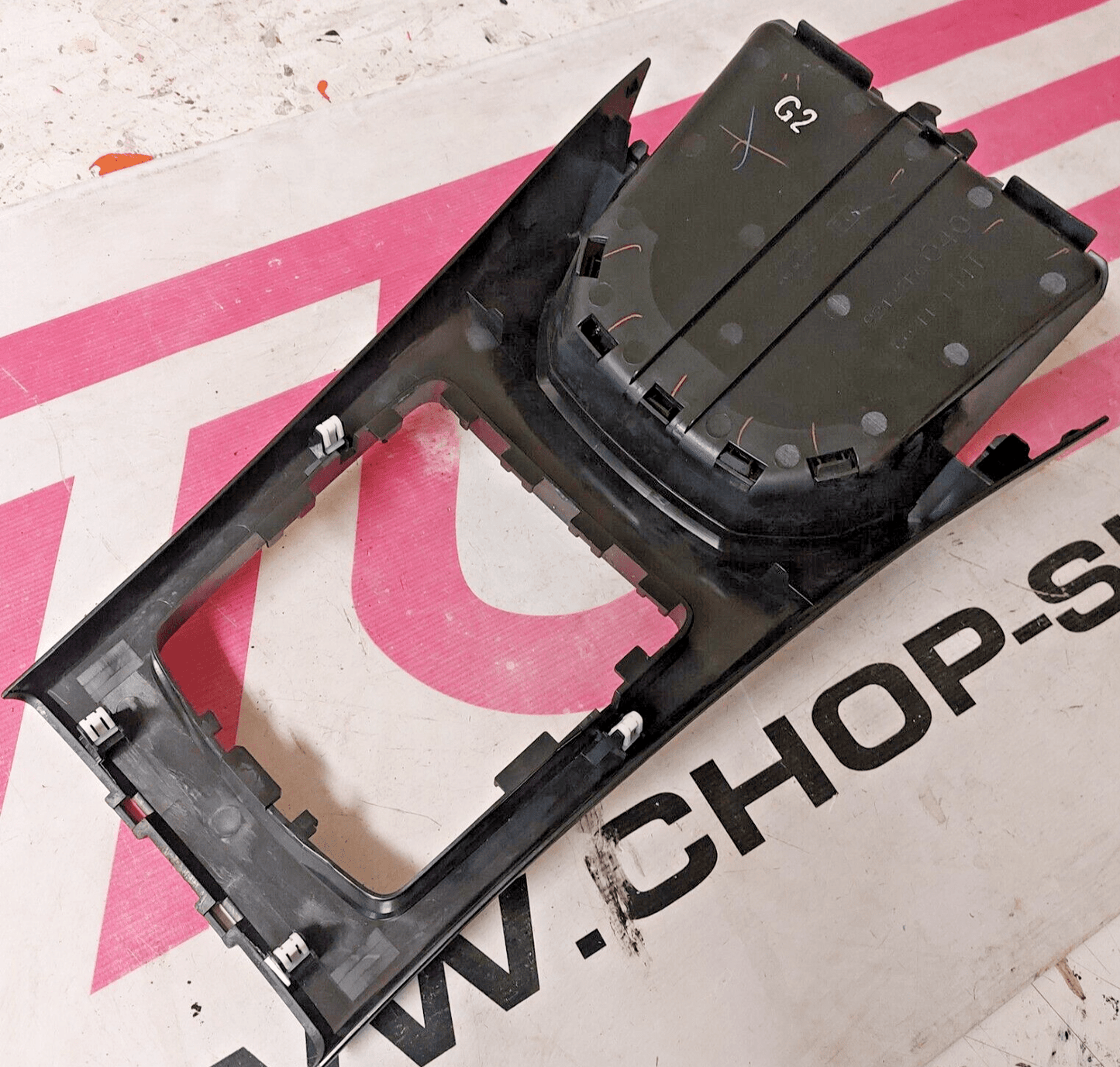 OEM 2008-2014 Subaru Impreza WRX STi Shifter Cover Trim 92122FG040