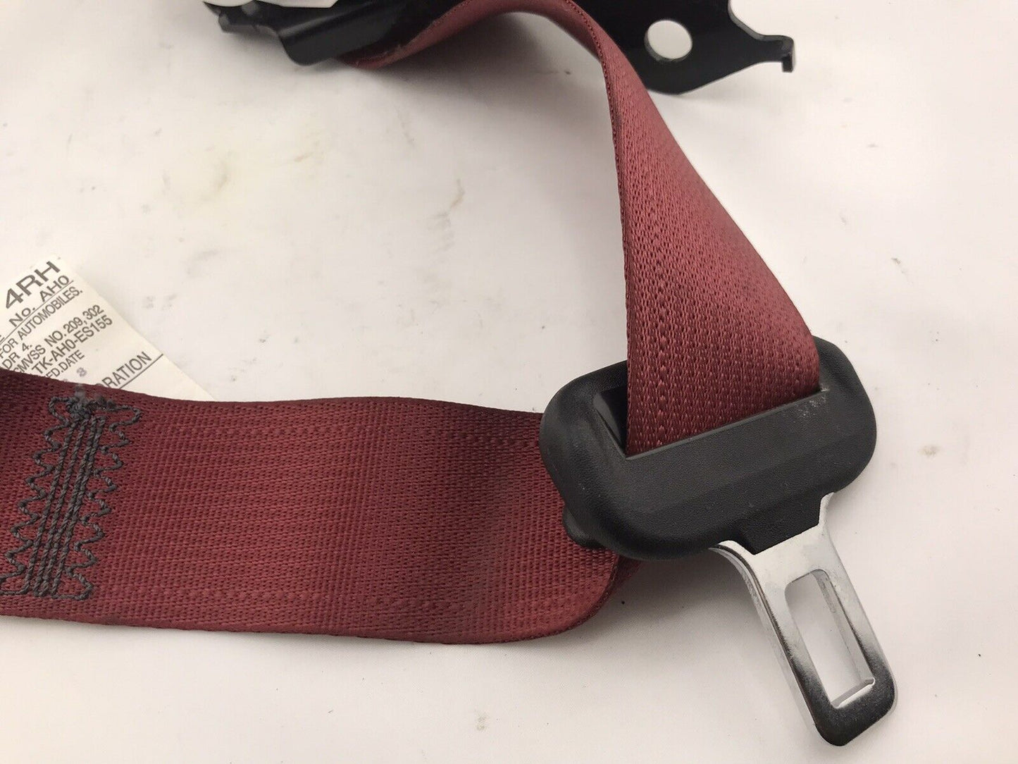 OEM 2015-2021 Subaru WRX STI Passenger Rear Right Seatbelt Assembly Red