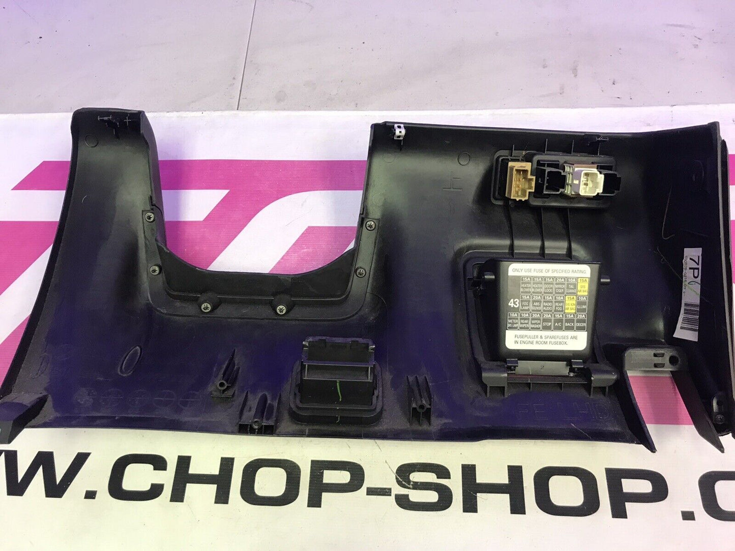 OEM 02-07 Subaru Impreza WRX STi Dash Kick Panel w/ Buttons
