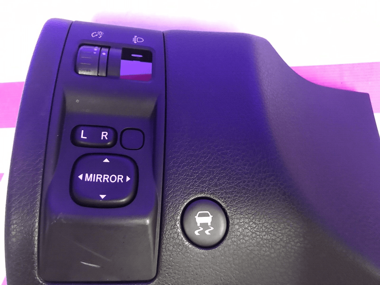 OEM 08-14 Subaru WRX STi Kick Panel w/ Buttons 66075FG010