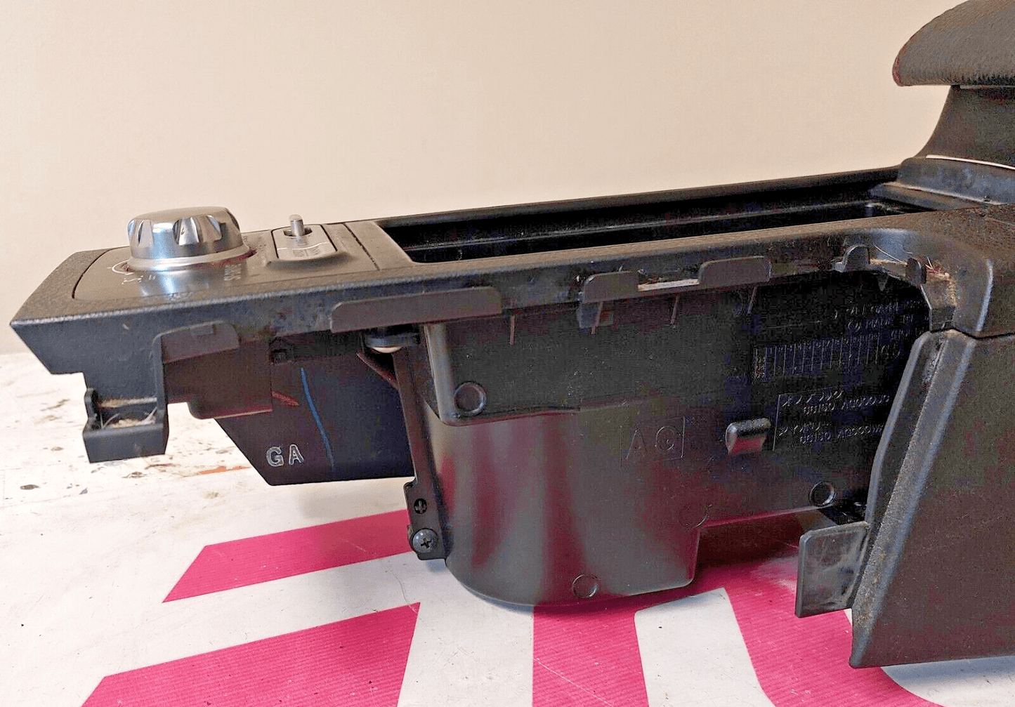 OEM 2008-2014 Subaru Impreza WRX STi Center Console Assembly w/ Heated Seats