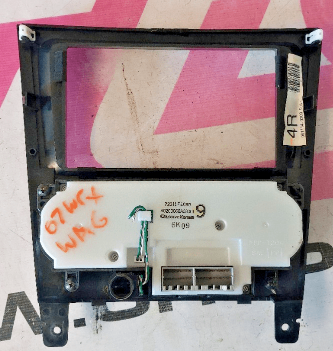 OEM Climate Control Unit Subaru Impreza WRX STi 05-07 w/ trim 72311FE090
