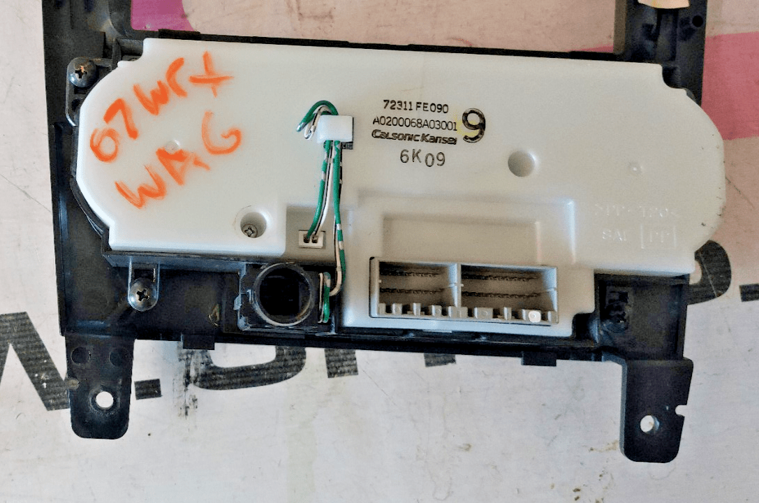 OEM Climate Control Unit Subaru Impreza WRX STi 05-07 w/ trim 72311FE090