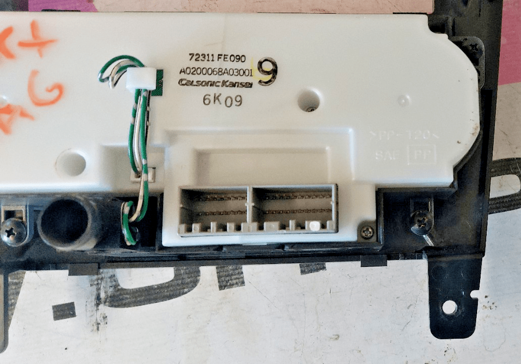 OEM Climate Control Unit Subaru Impreza WRX STi 05-07 w/ trim 72311FE090