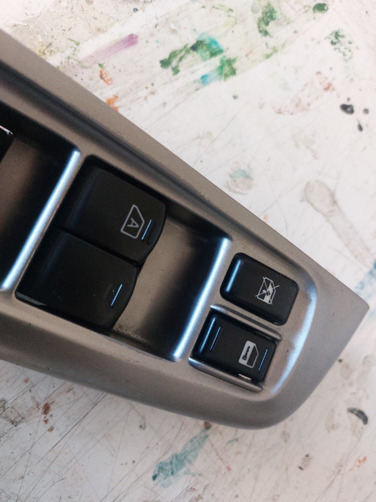 OEM Fr LH Master Window Switch Panel 2008-2010 Subaru Impreza WRX STi / FXT