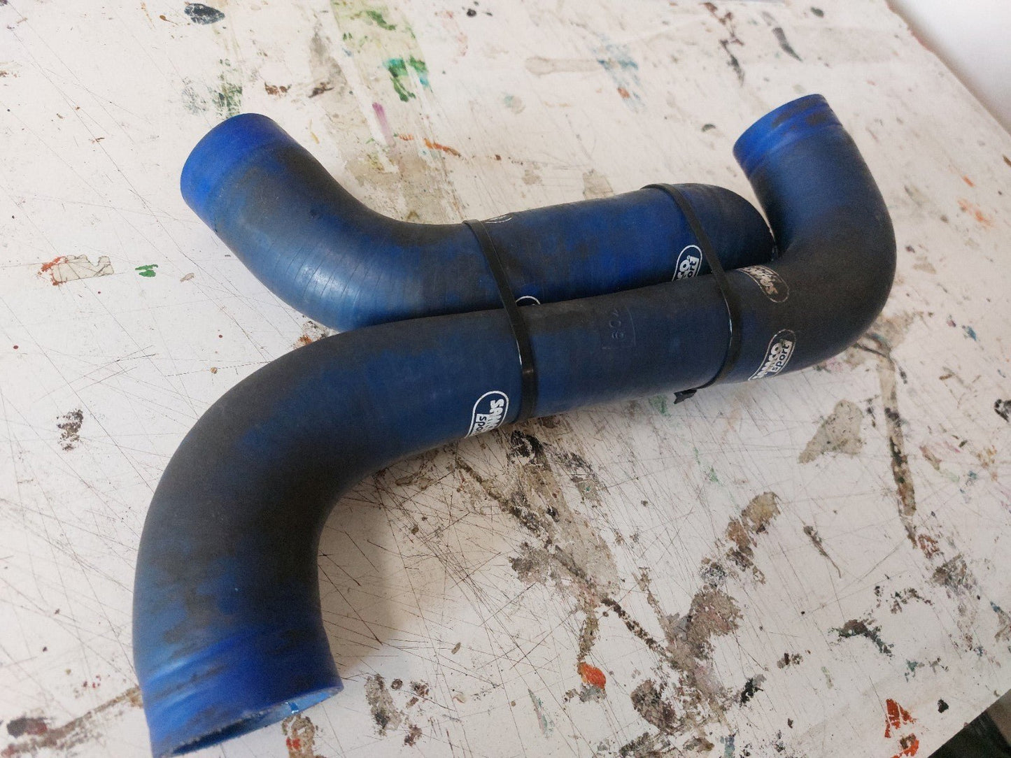 OEM 02-07 WRX 04-07 STi Upper and Lower Radiator Hoses Subaru