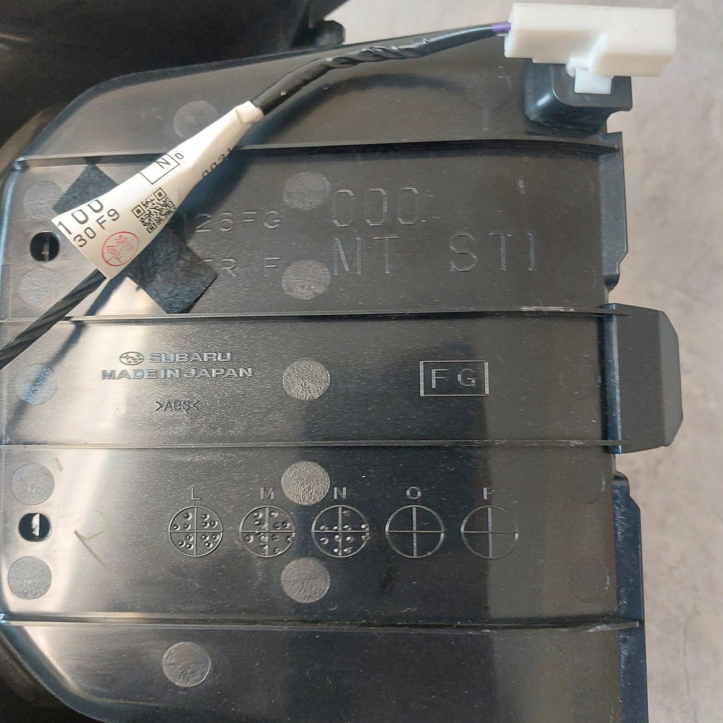 OEM 2008-2014 Subaru Impreza WRX STi Center Shifter Console OEM 92126FG000
