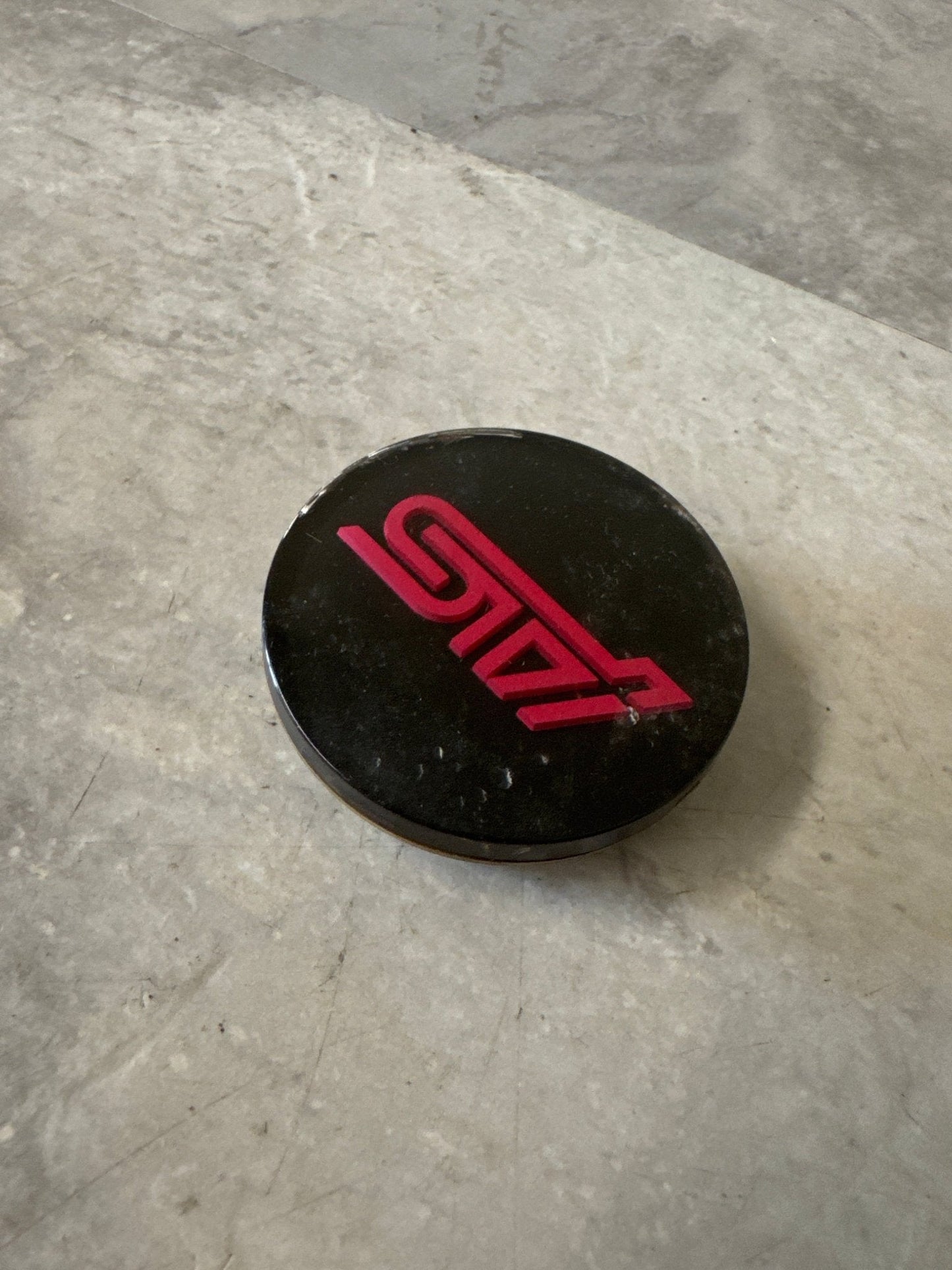 Subaru WRX STI Center Cap Used Single Graphite OEM