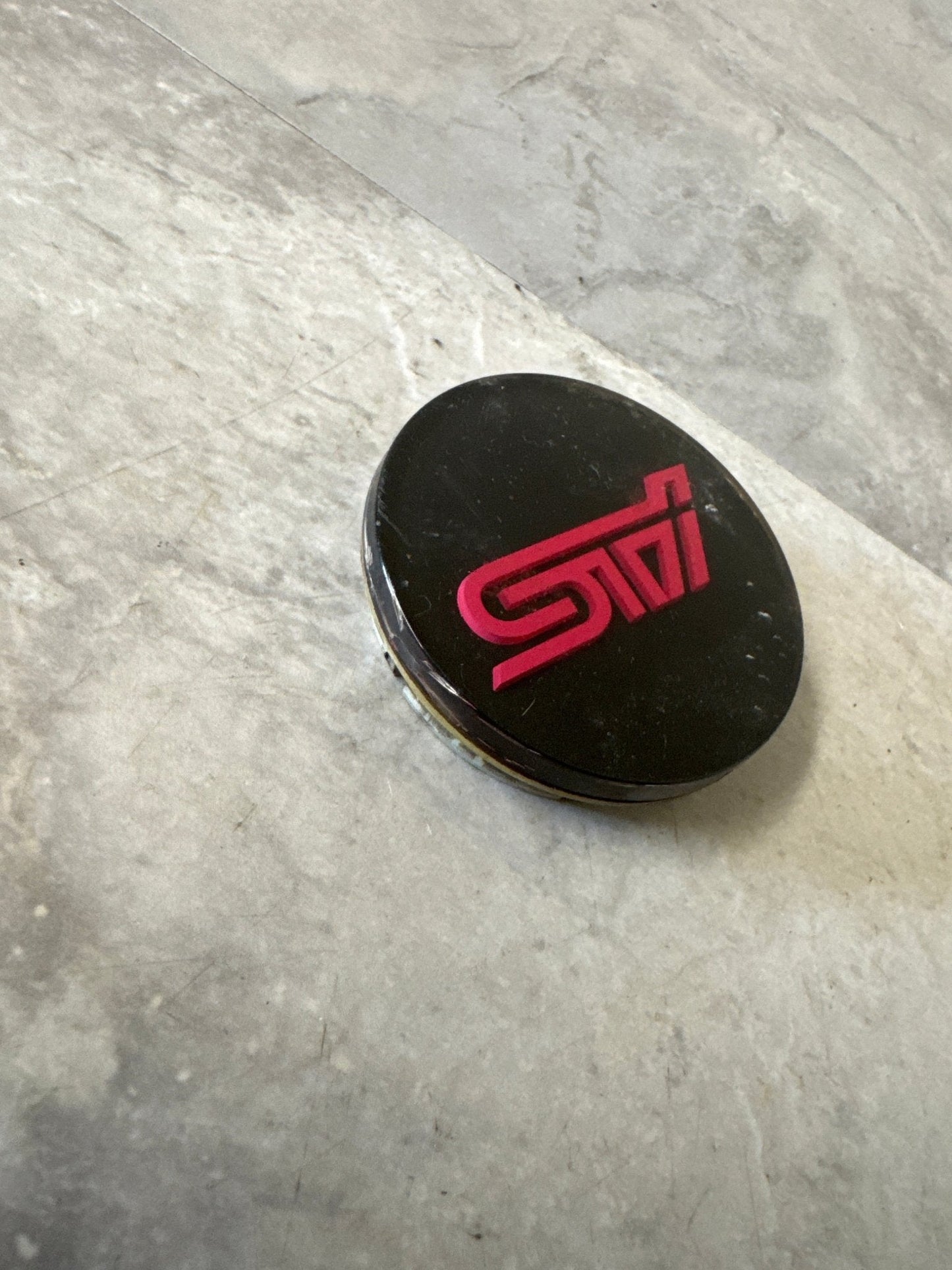 Subaru WRX STI Center Cap Used Single Graphite OEM