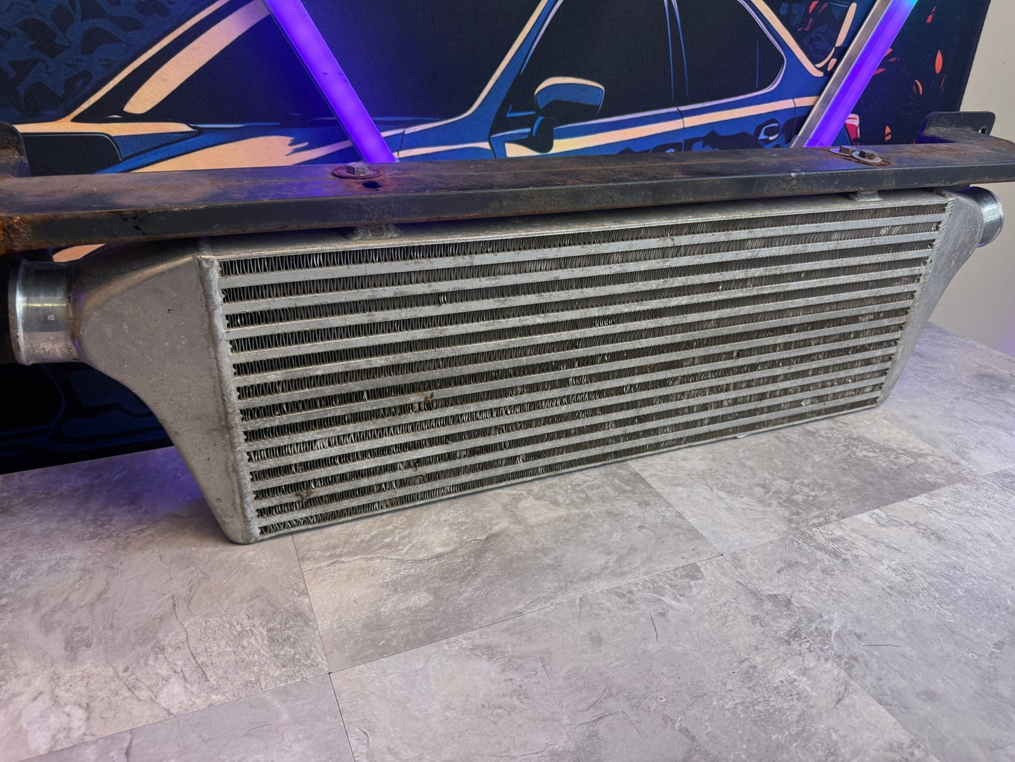 Front mount intercooler kit 2008-2014 Subaru wrx & STi 3.5β core w/ pipes & couplers