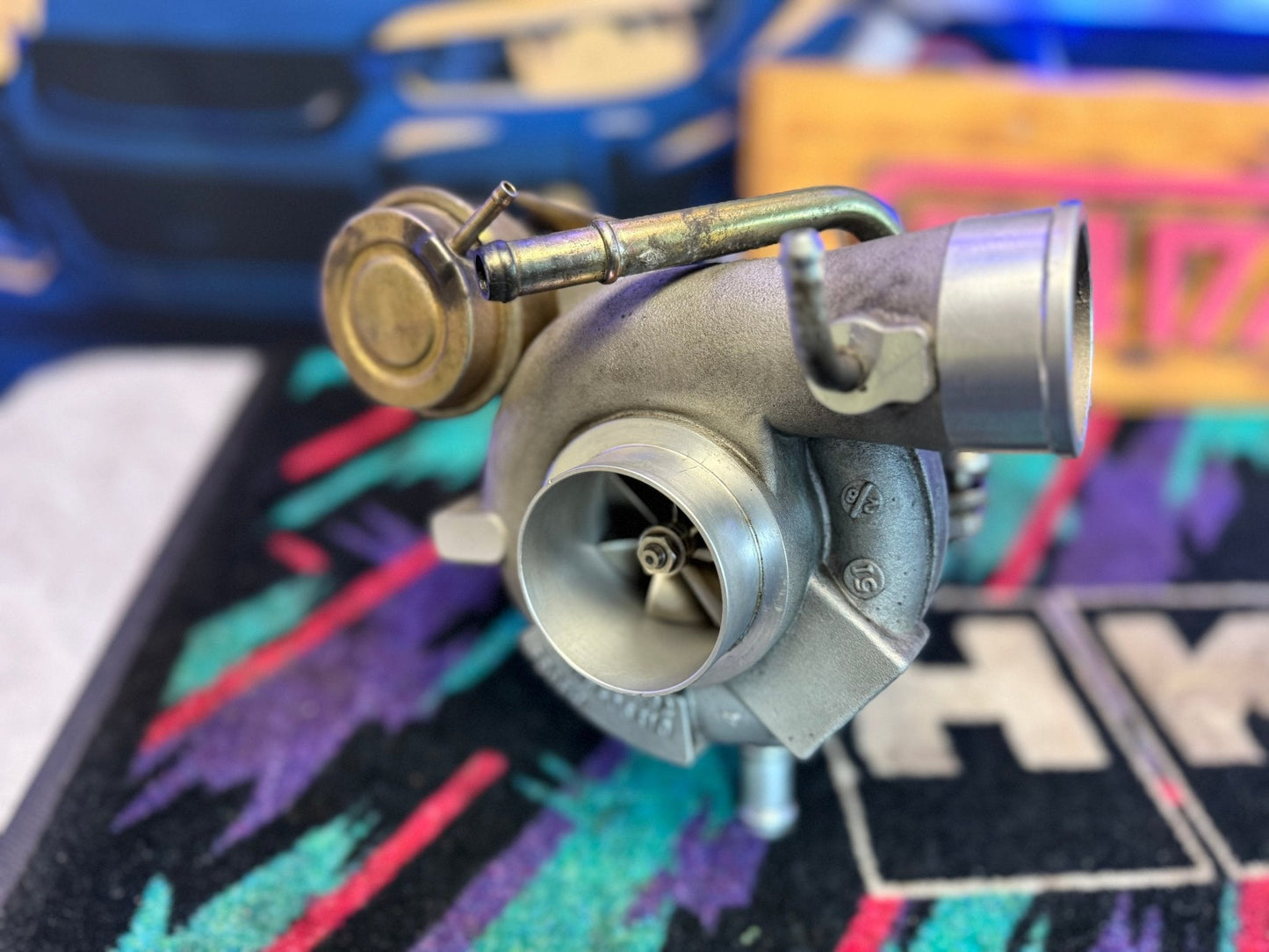 FP BLUE turbo 04-21 Subaru STi 02-07 wrx 475 hp 73 HTA billet turbo charger