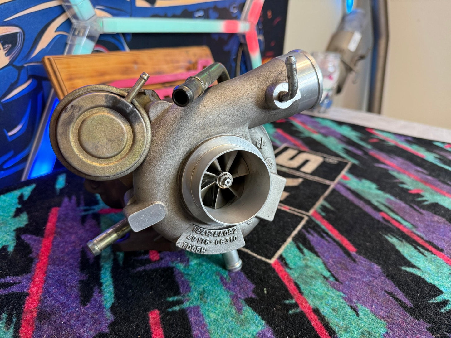 FP BLUE turbo 04-21 Subaru STi 02-07 wrx 475 hp 73 HTA billet turbo charger