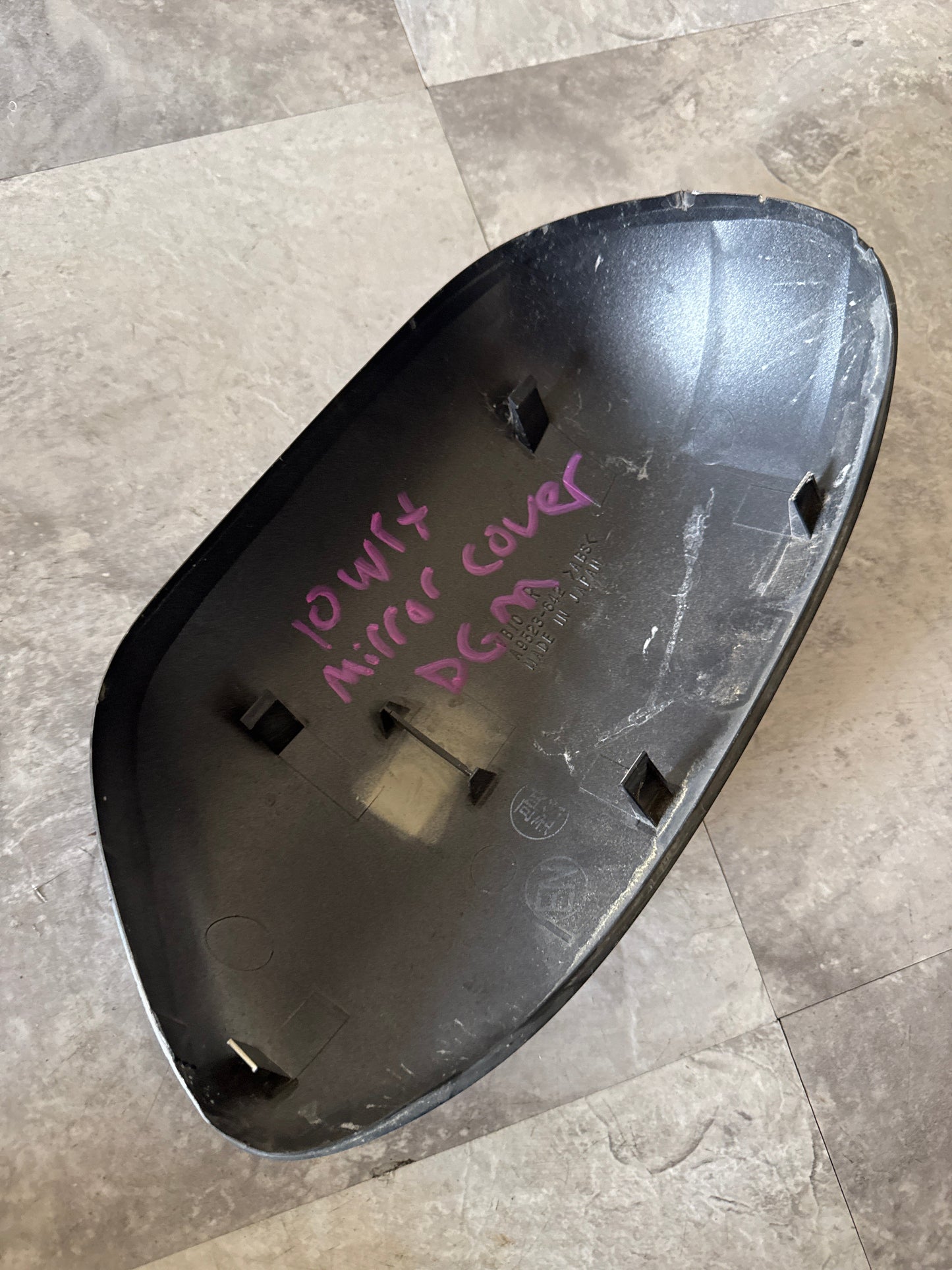 OEM 2008-2014 Subaru Impreza WRX STi RH Passenger Side Ext Mirror Cover DGM