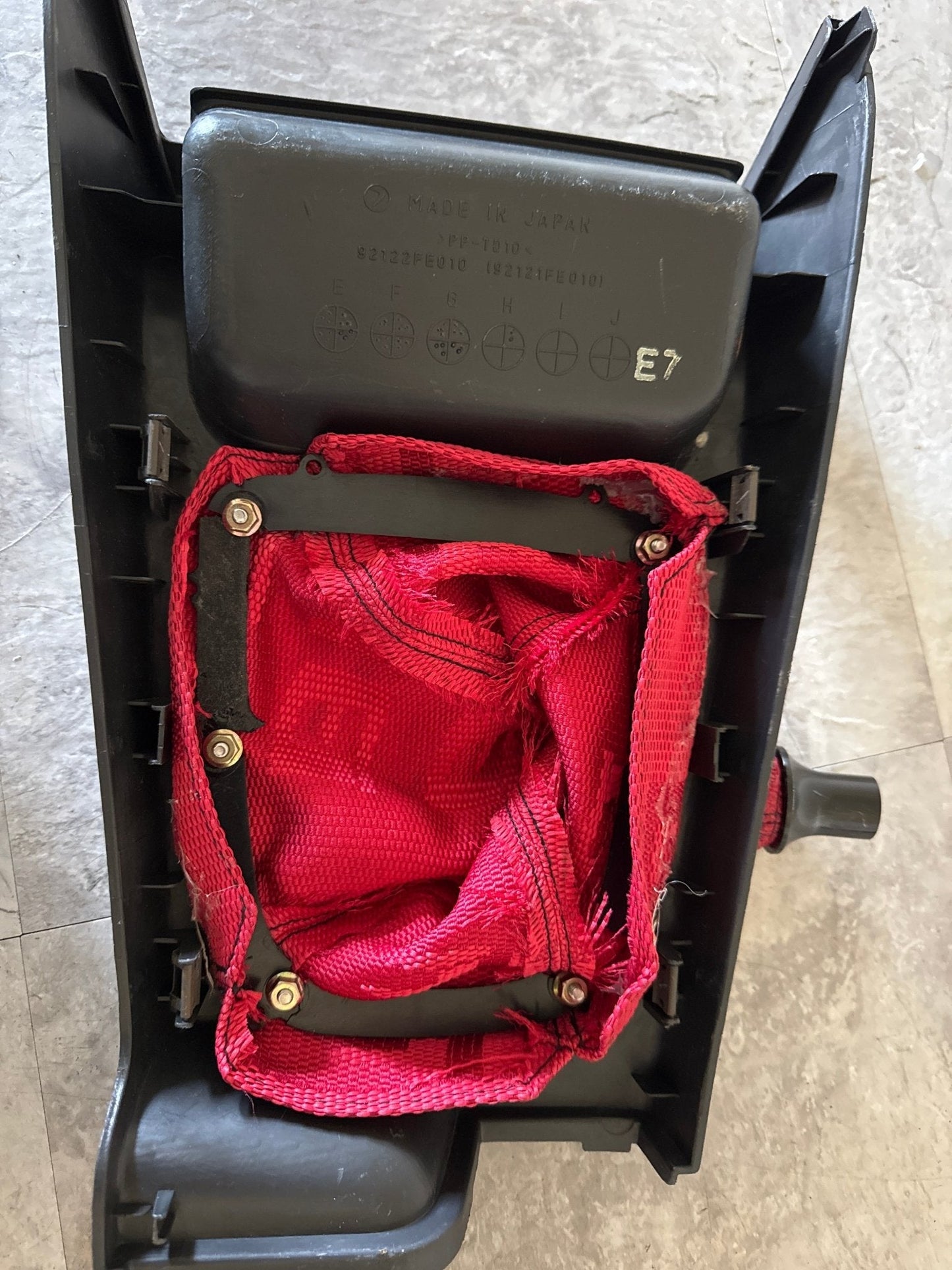 2004 Subaru WRX STI Shifter Trim Surround Boot 04